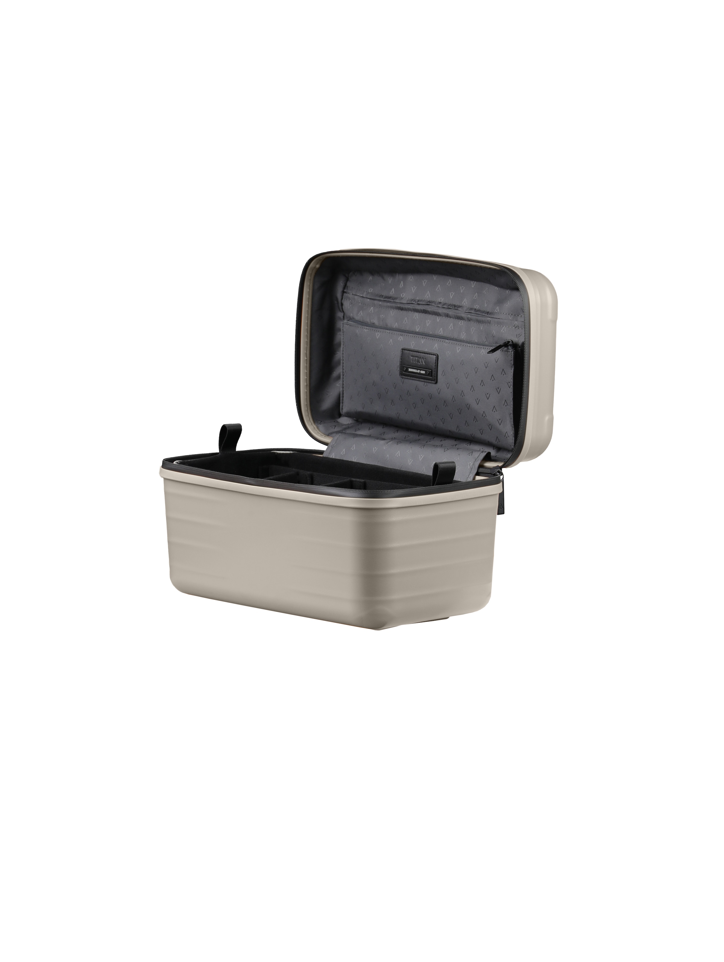 TITAN - Made in Germany Trousse de beauté »UPGRADE Kosmetikkoffer« organisation flexible des compartiments, insert amovible et housse pour trolley