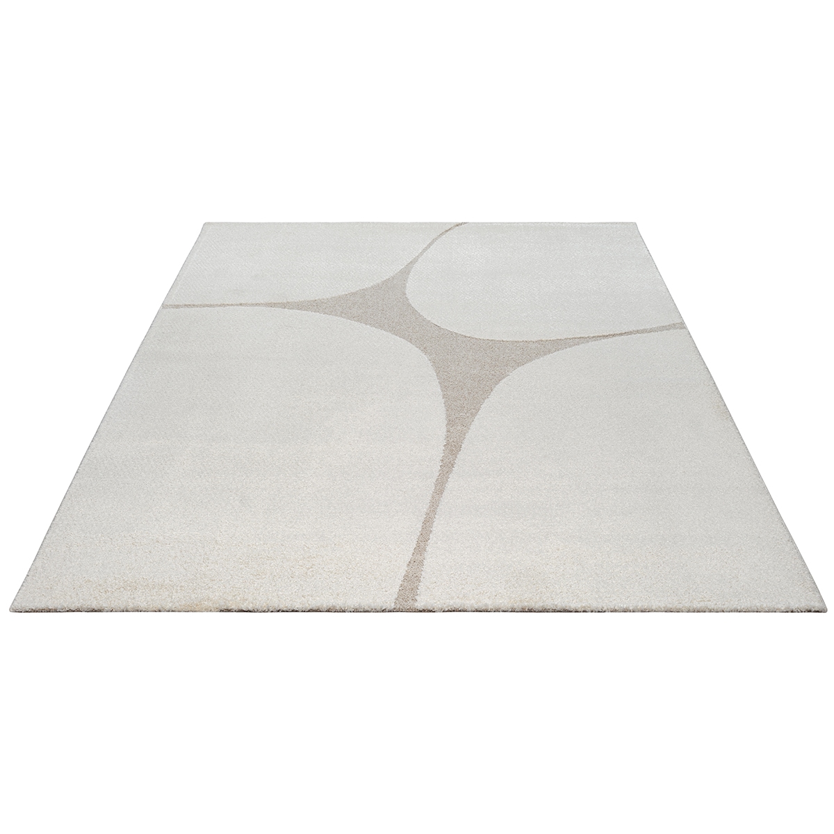 the carpet Tapis »Elisa« Rectangulaire 12 mm Höhe moderner Wohnzimmer Teppich, geometrisches Design, hohe Flordichte