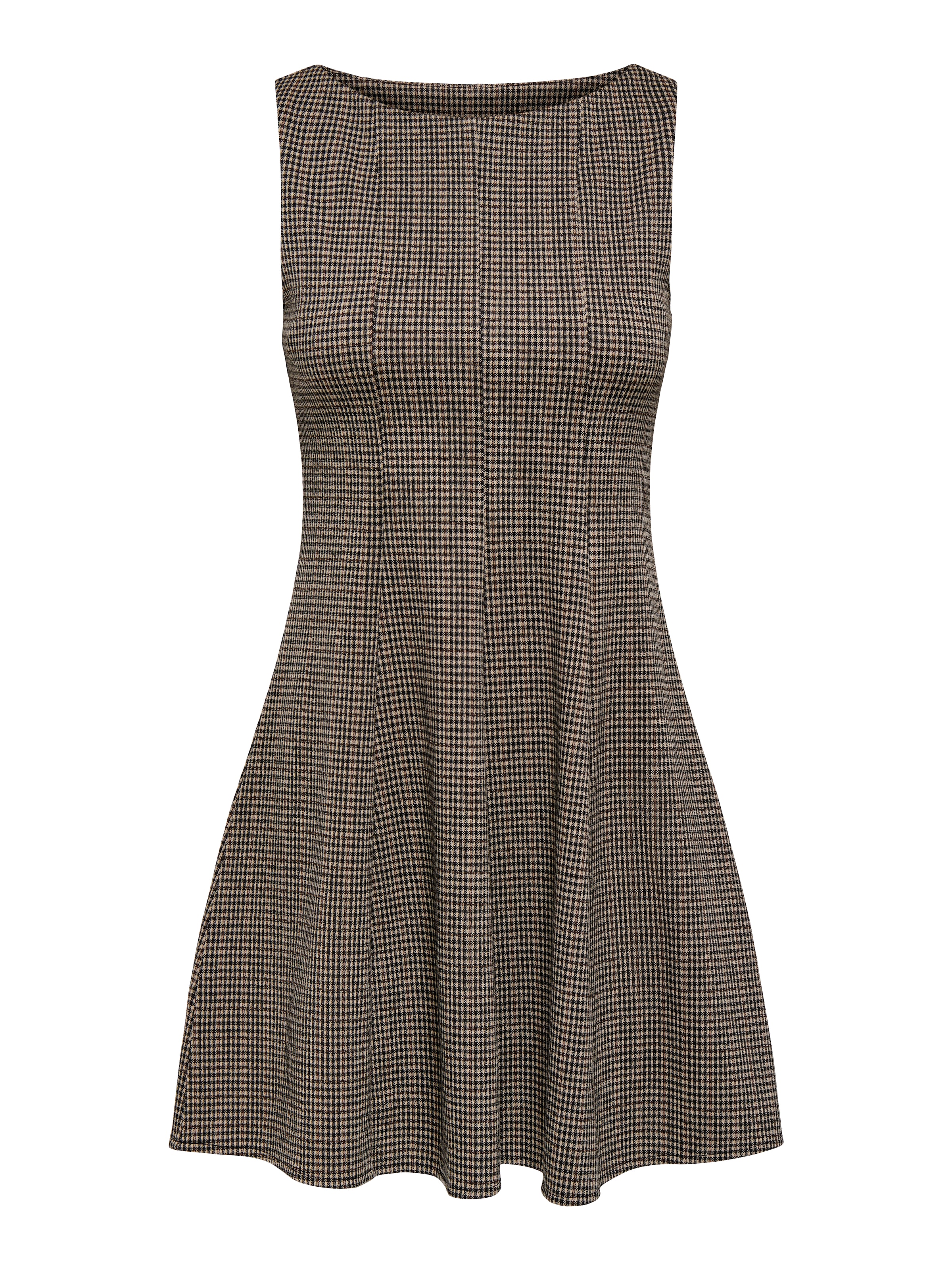 ONLY Minikleid »ONLAZURA S/L WAIST DRESS JRS« Materialmix, regular fit