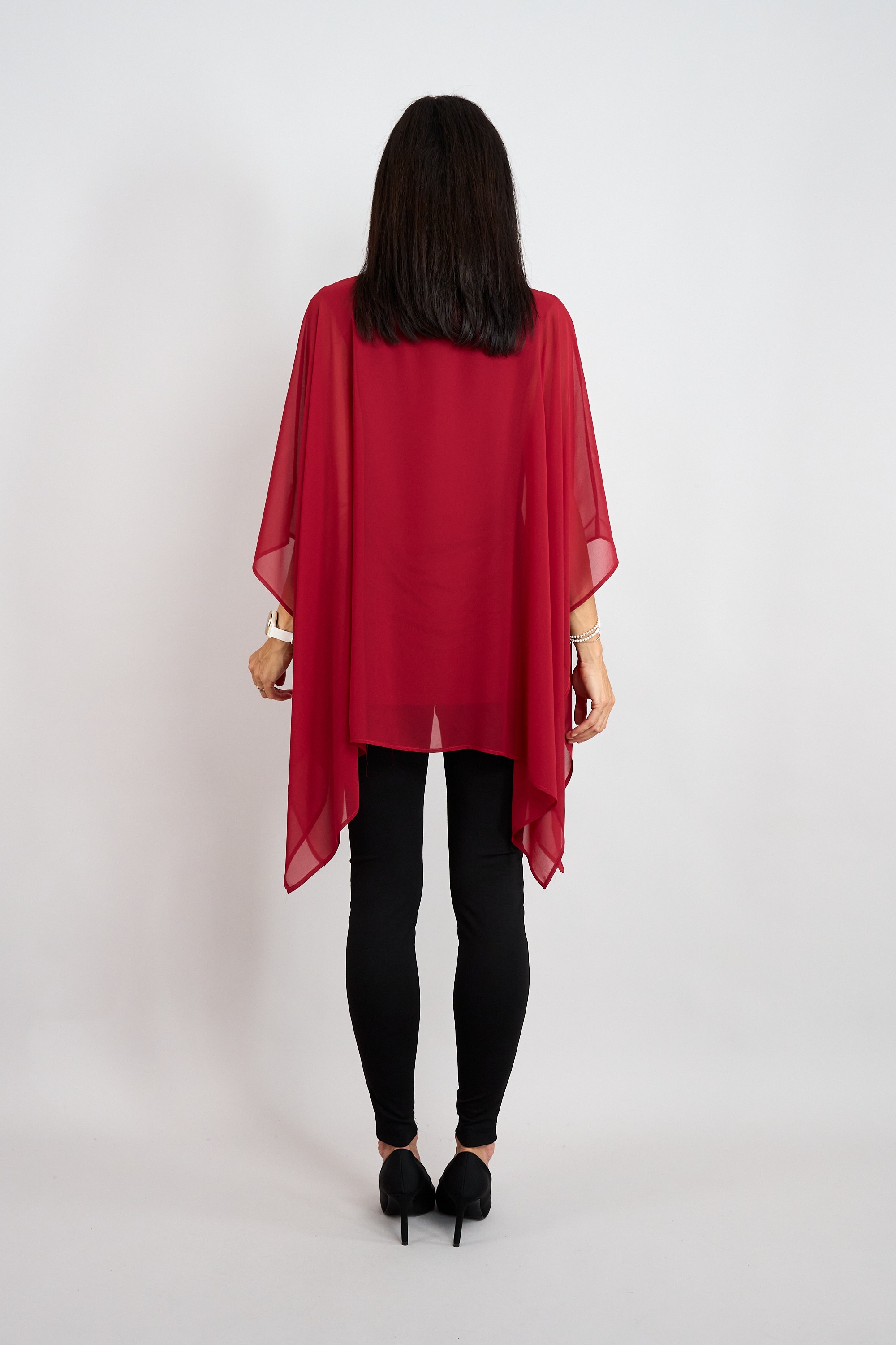 Seidel Moden Poncho chemisier blouse oversize style poncho - FABRIQUÉ EN ALLEMAGNE