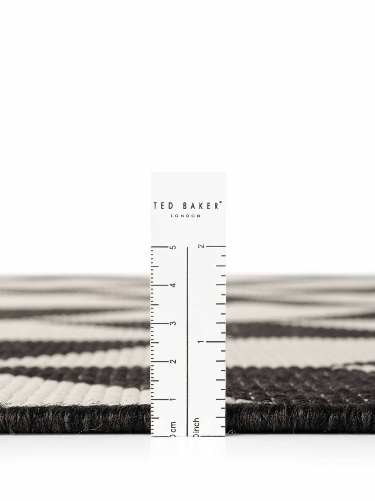 Ted Baker Teppich »Terrick« rechteckig 8 mm Höhe Designteppich, Wetterfest, Pflegeleicht, Modern, Wohnzimmer, Terrasse