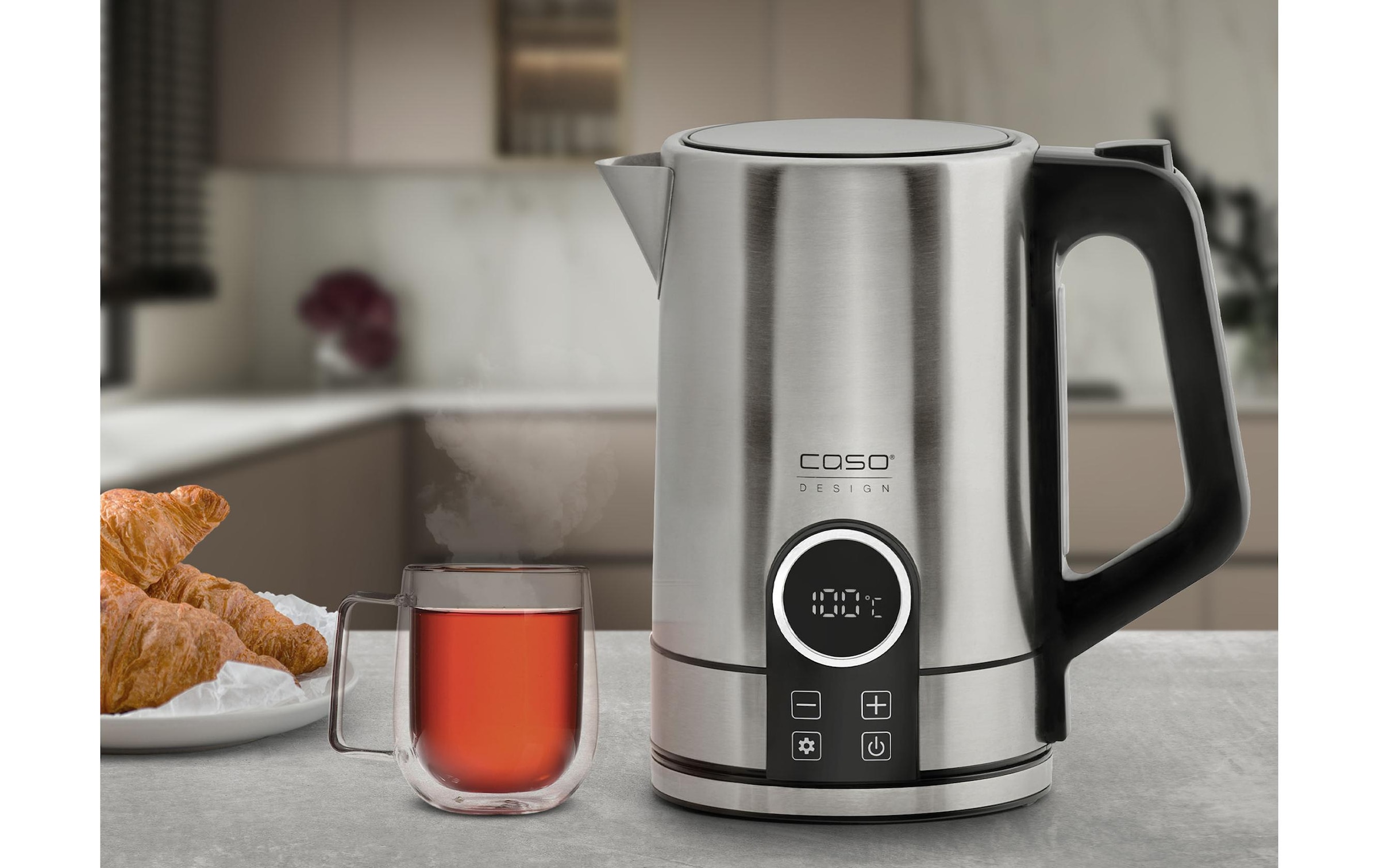 Caso »Caso Wasserkocher Selection WK 2200 Edelstahl 1.7 l 2200 W Silber«