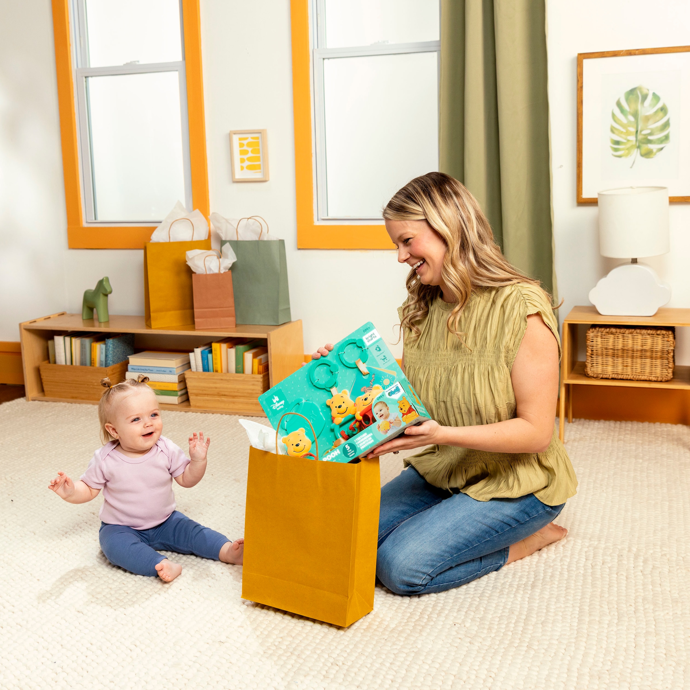 Bright Starts Greifspielzeug »Winnie the Pooh Silly Ole Bundle Gift Set«