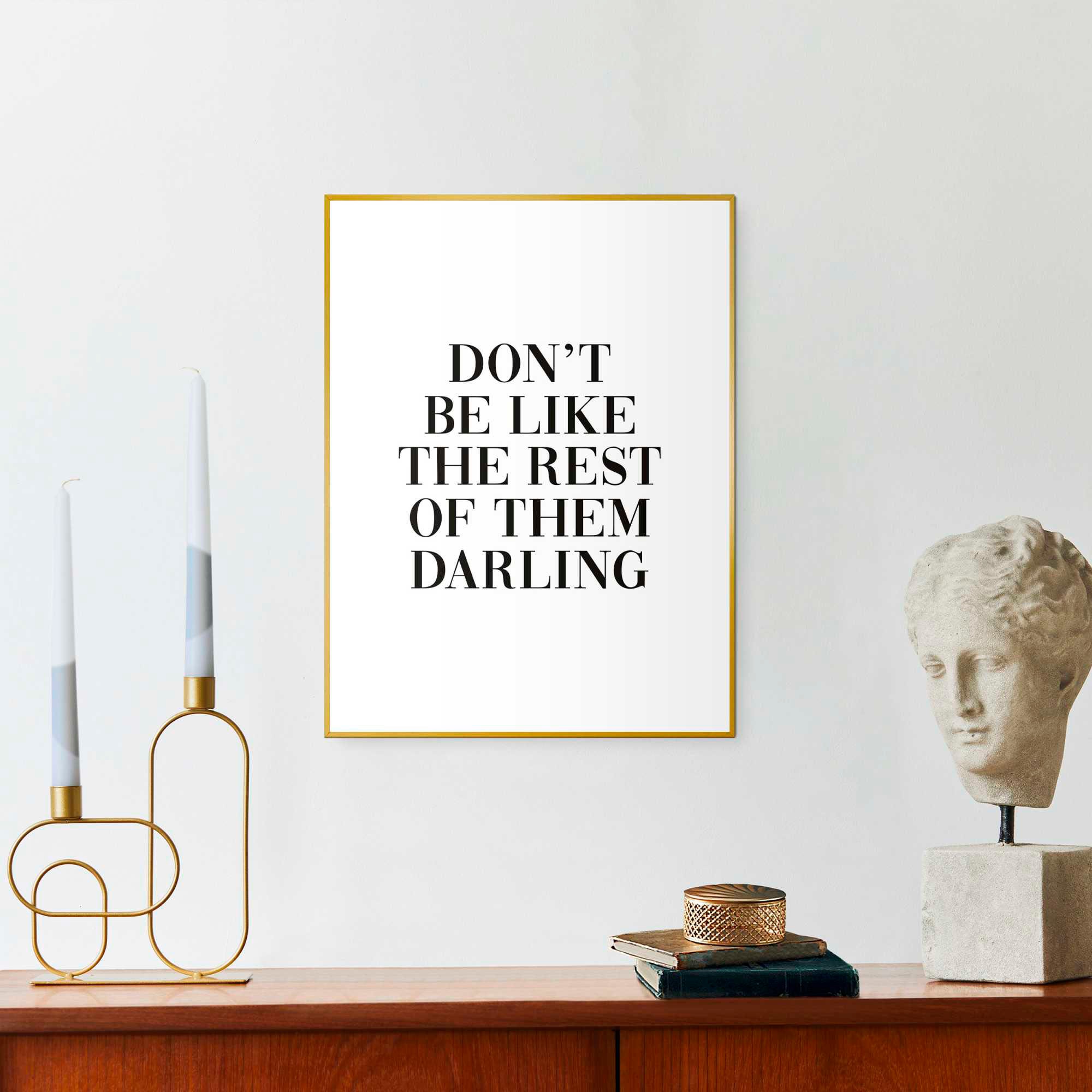Reinders! Poster »Don't be like the rest«
