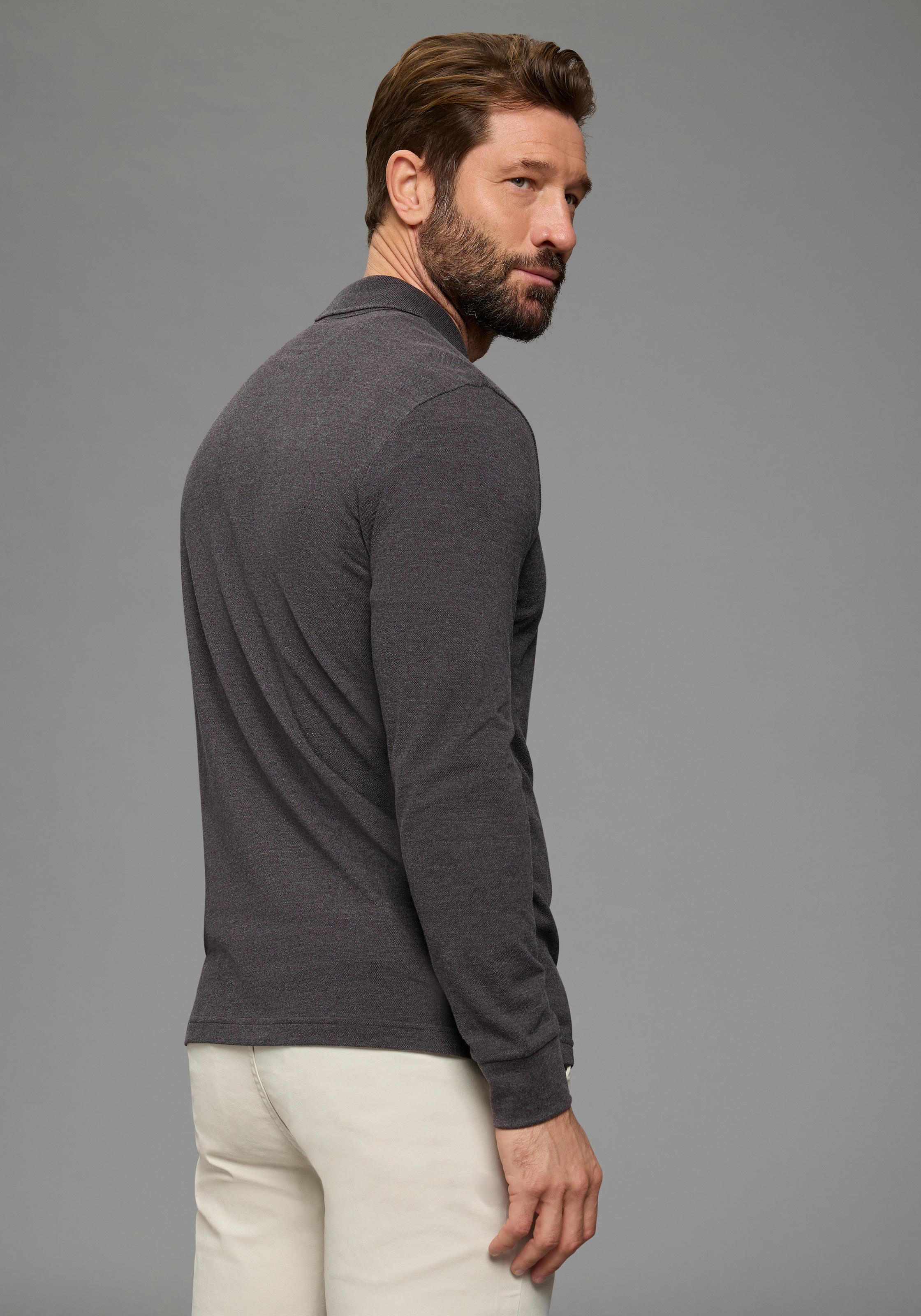 Man's World Poloshirt in Pique´ Qualität