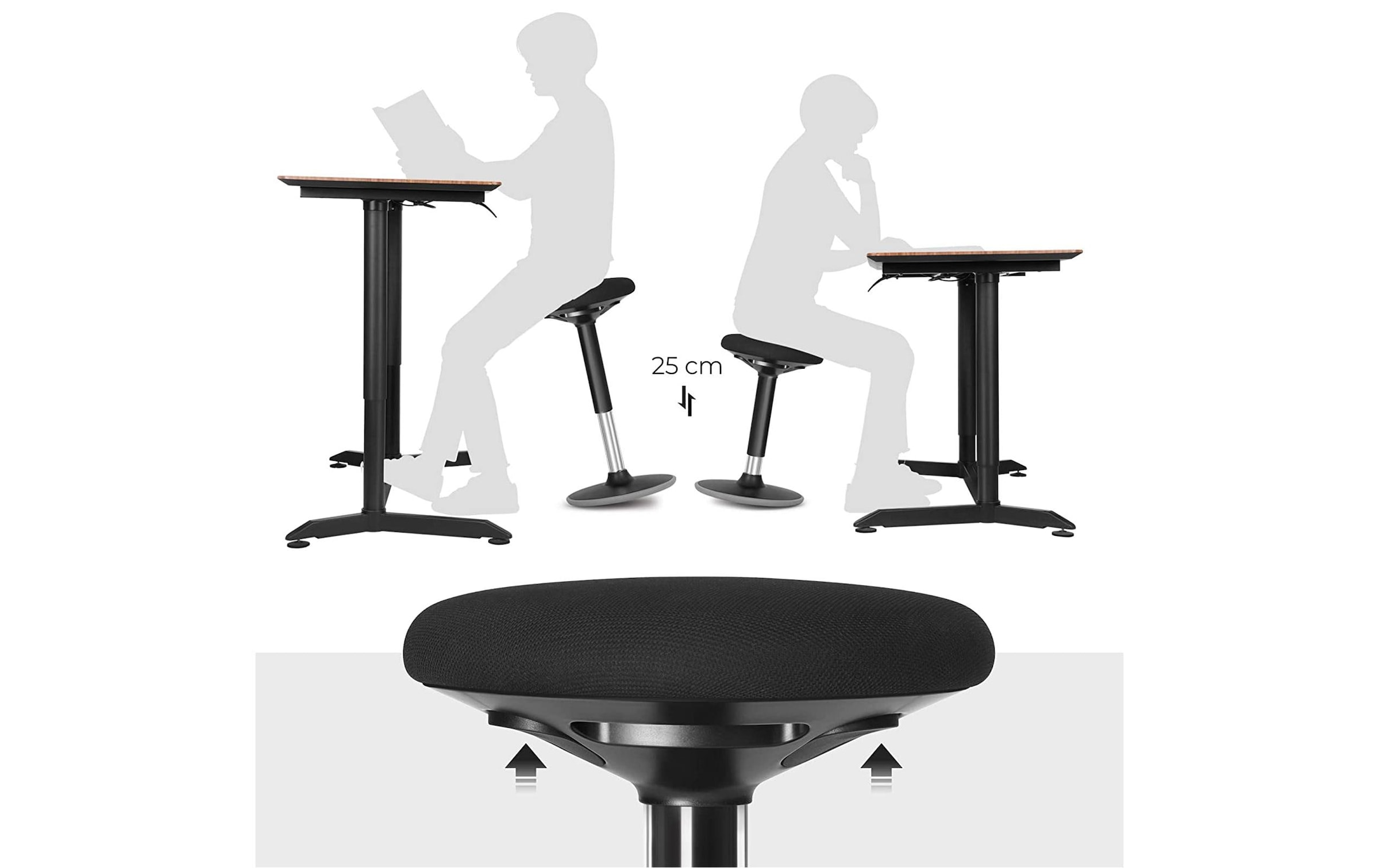 SONGMICS Chaise pivotante »Balance-Stuhl« ()