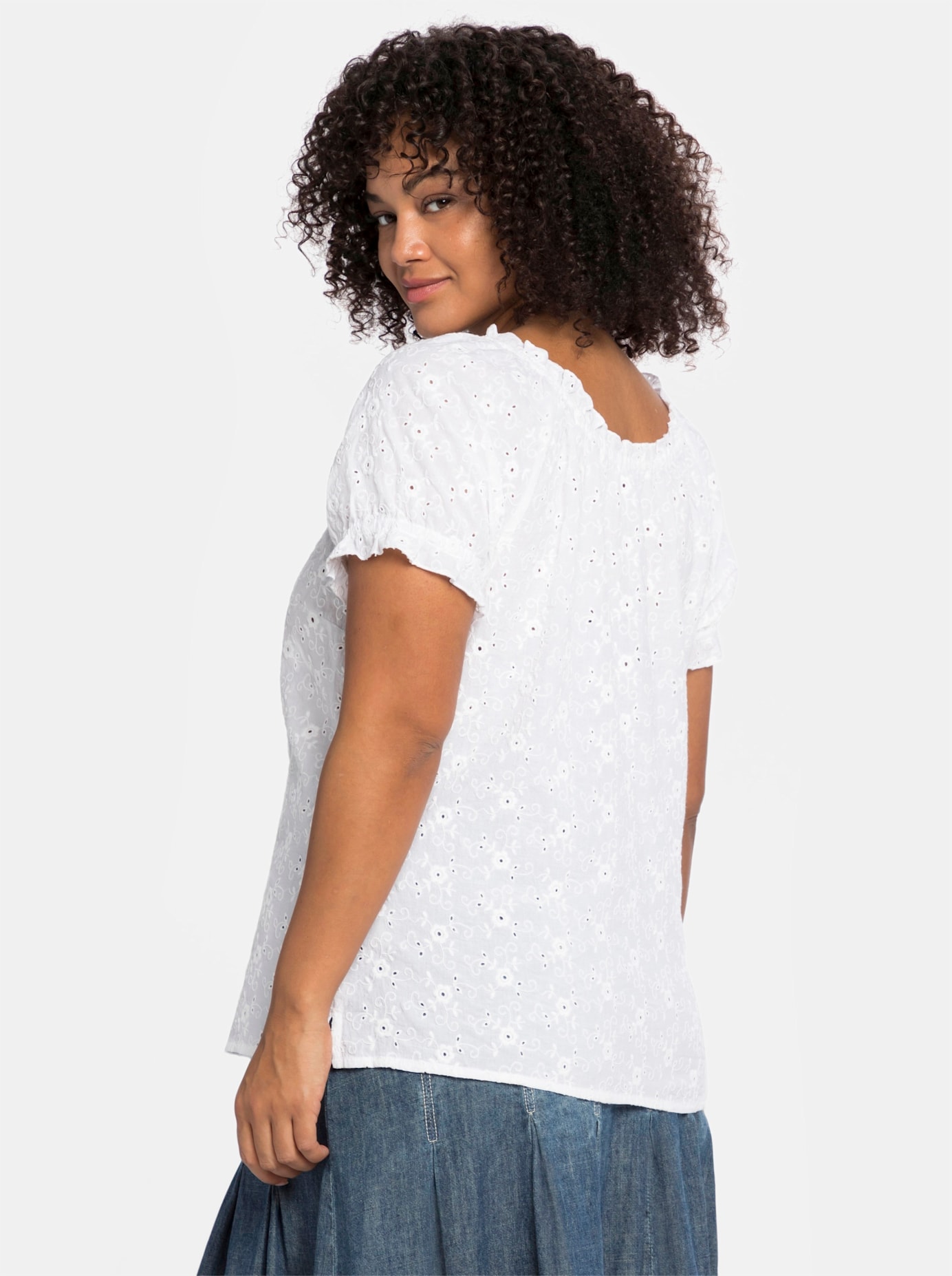 sheego by Joe Browns Blouse à manches courtes