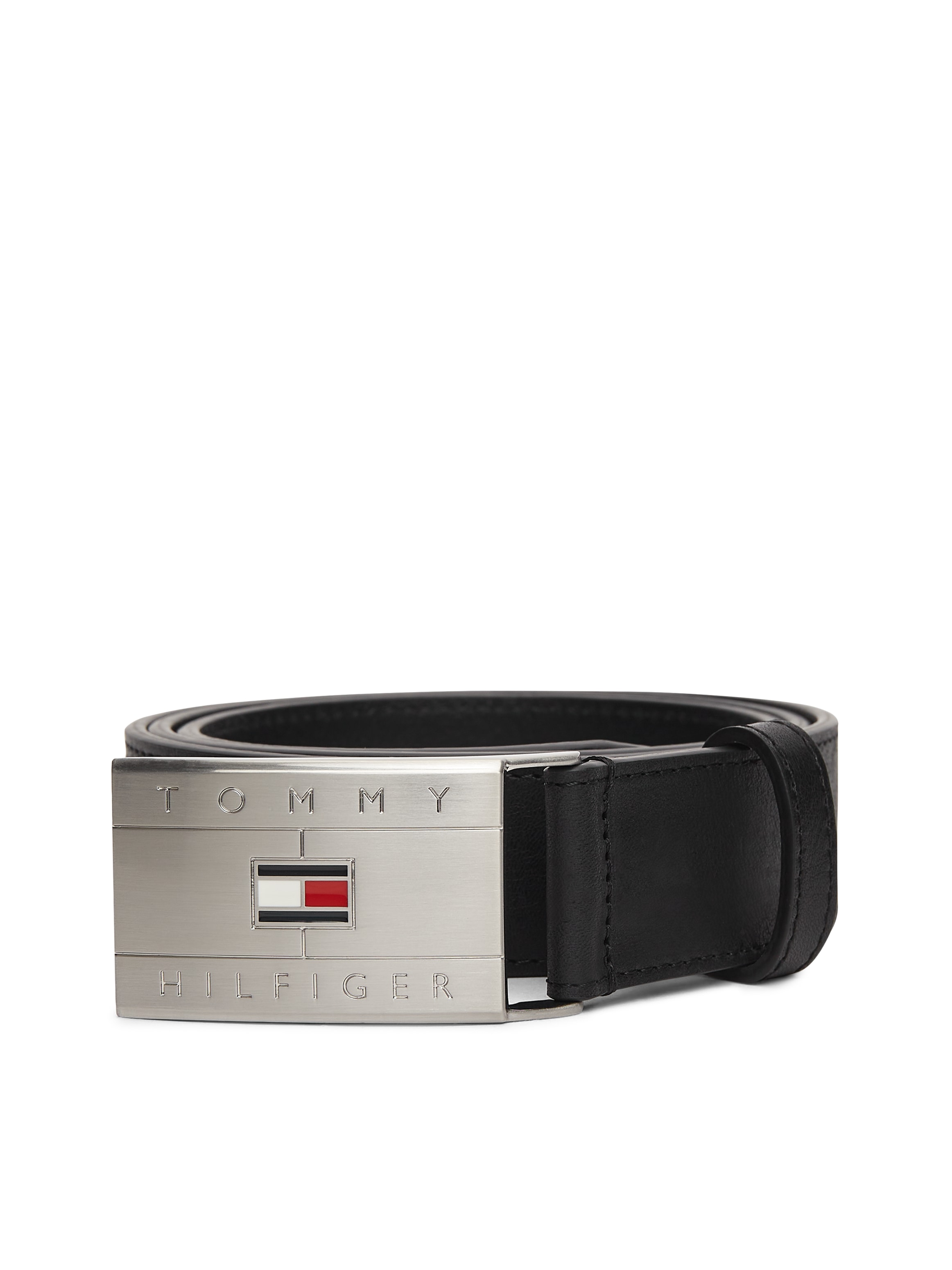 Tommy Hilfiger Ceinture en cuir »TH FLAG PLAQUE«