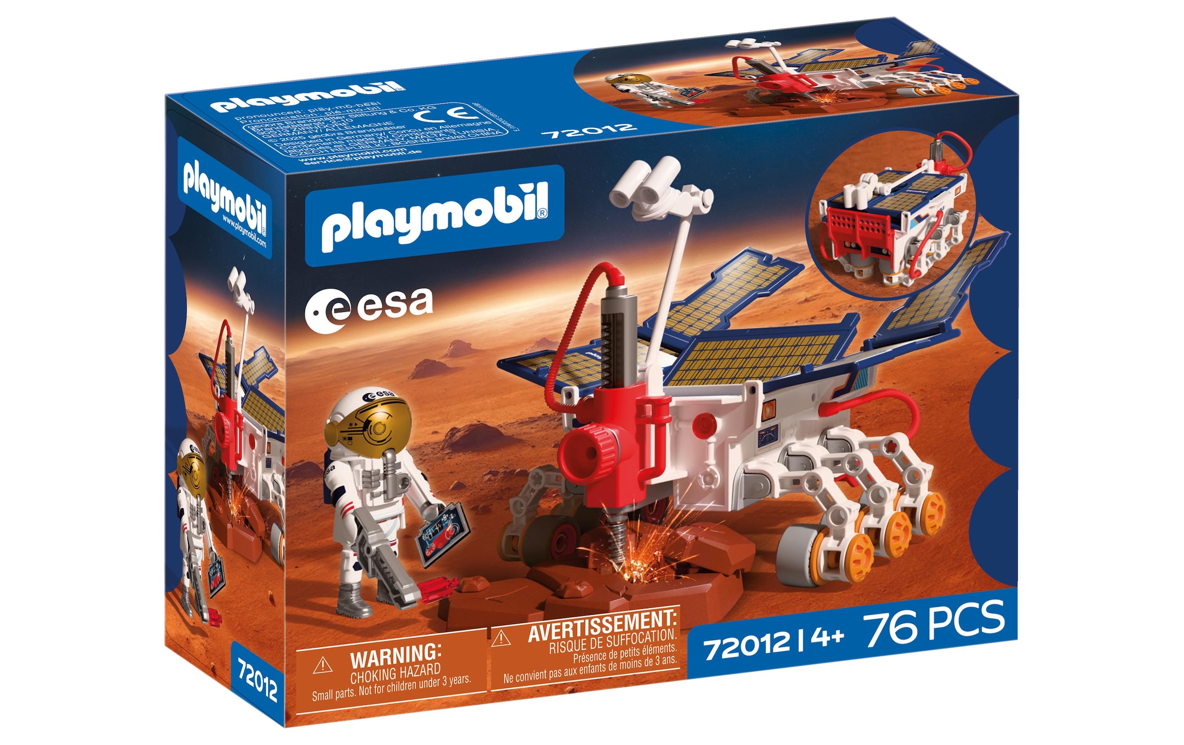 Playmobil® Konstruktions-Spielset »ESA: Mars-Erkundungsrover (72012), City Action«
