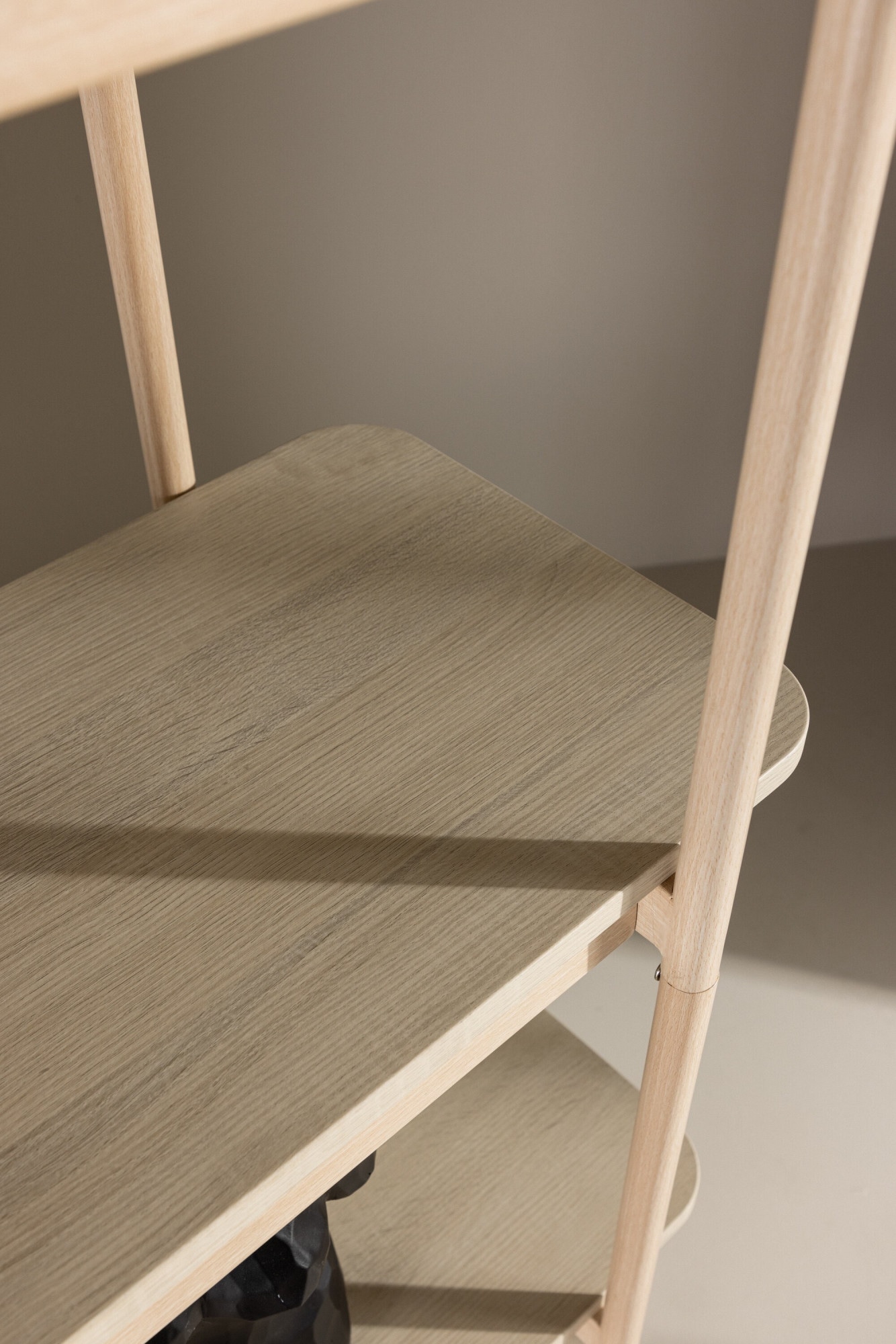 Venture Home Étagère de rangement »Heim, schlankes Standregal mit Stahlrahmen, Höhe 190 cm« Ablageregal, MDF, Stahlrahmen, FSC-zertifiziert