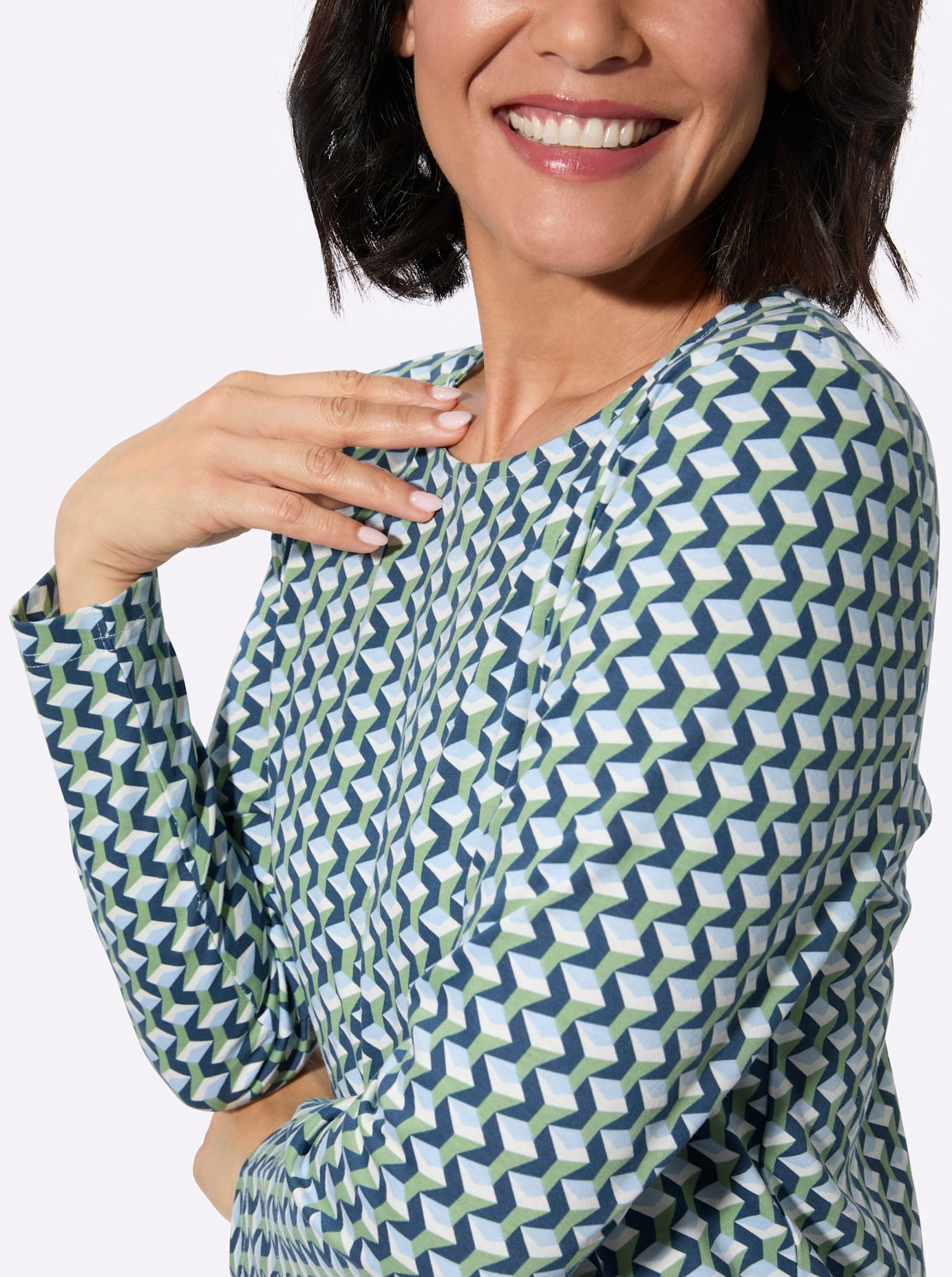 Casual Looks T-shirt imprimé »Druck-Shirt« 1