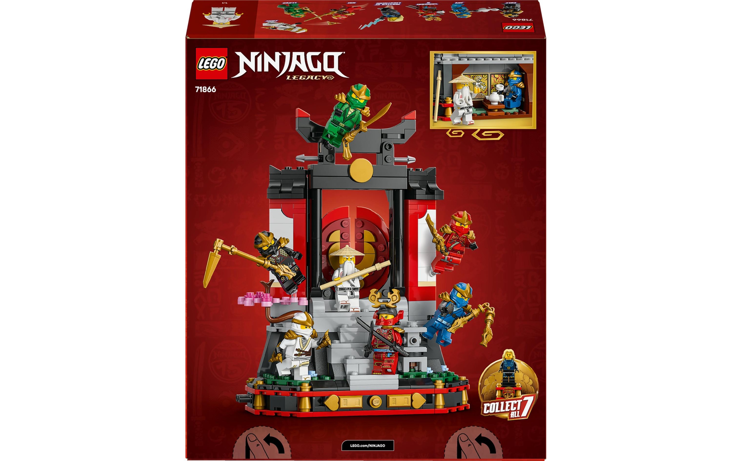   Pions de construction »Ninjago 15-jähriges Jubiläum: Ninja-Charaktere 71866« Kategorie: Fantasy-Welt