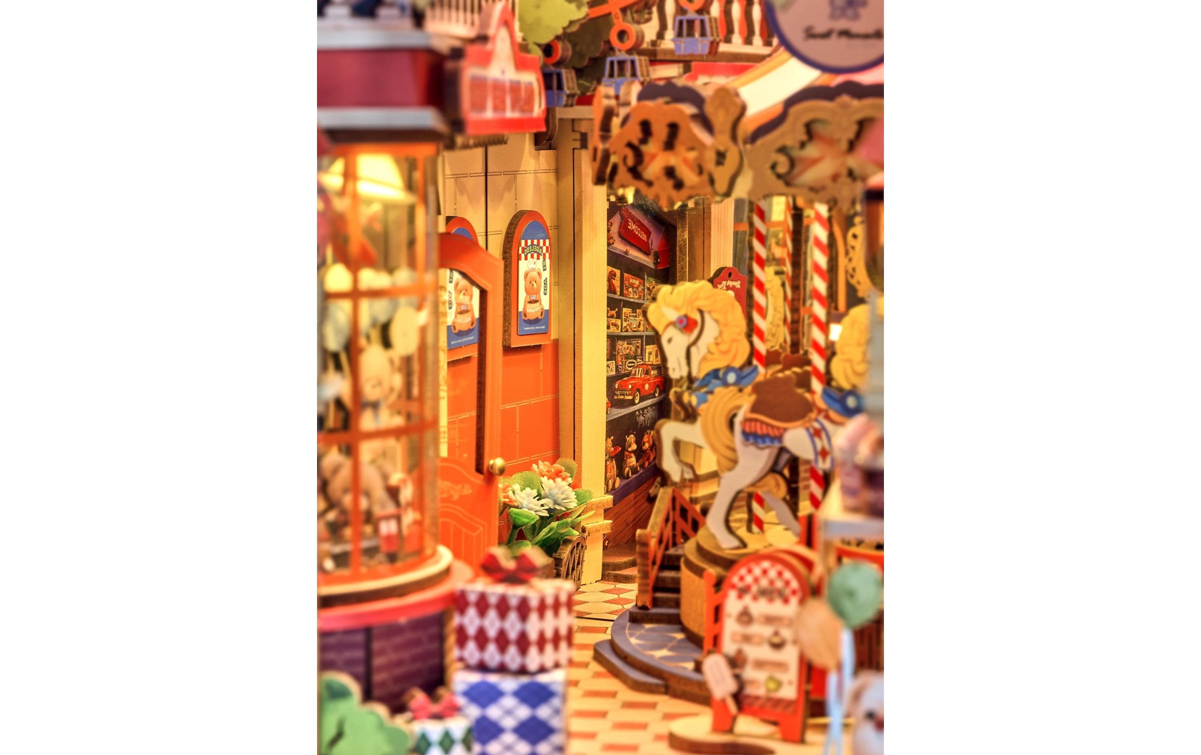   Modellbausatz »Rolife Fairytale Amusement Park Bücherregal-Einsatz« 257 Stk. tlg.