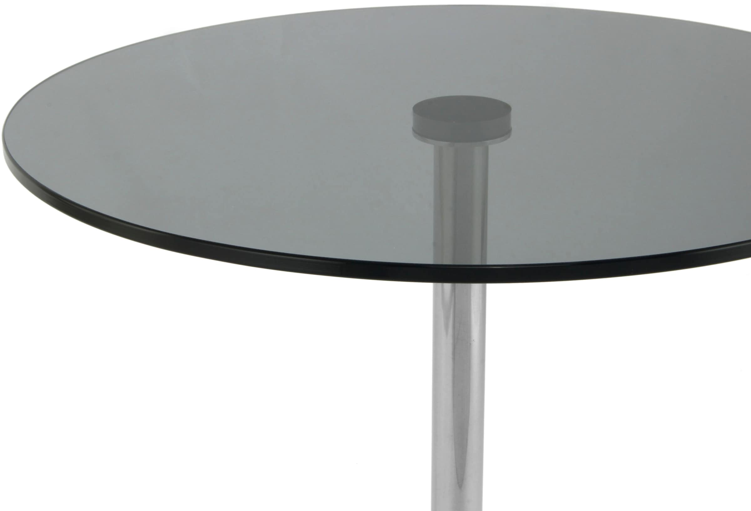 Kayoom Table d'appoint »Lana 125, robuste Glasplatte, Sockel in Mamor Optik« 1 cuis tlg. robuste, facile d'entretien, de haute qualité, adapté intérieur et extérieur
