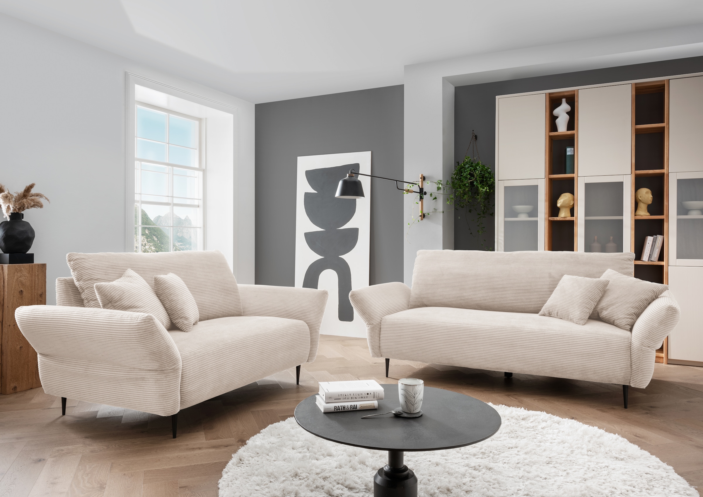 Home affaire 3-places »Vanilla« Armlehnenfunktion