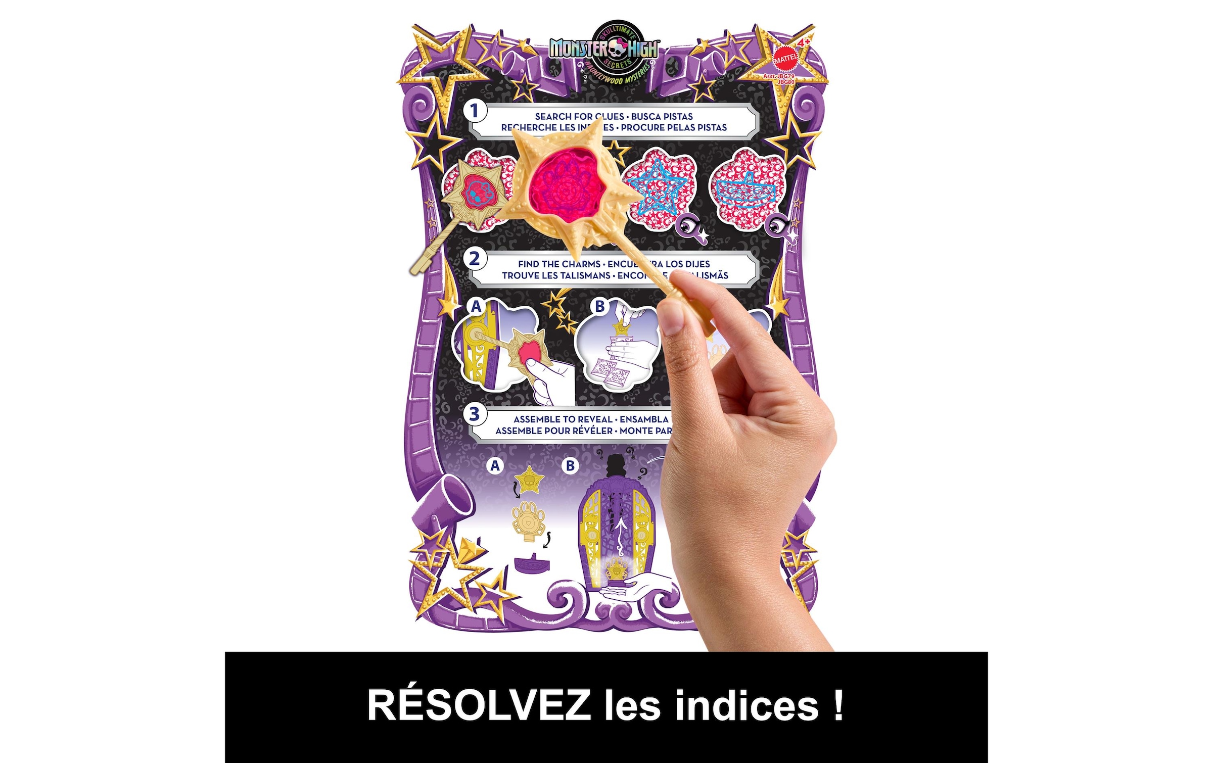 MonsterHigh™ Poupée à habiller »Monster High Clawdeen«