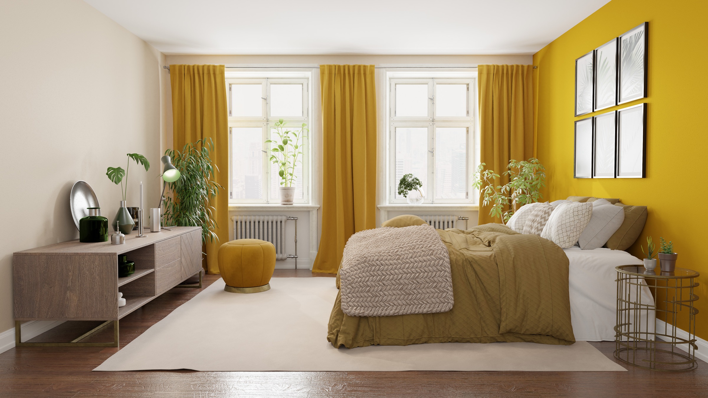 HOMING Rideau »Allen« Boucles cachées 1 cuis tlg.