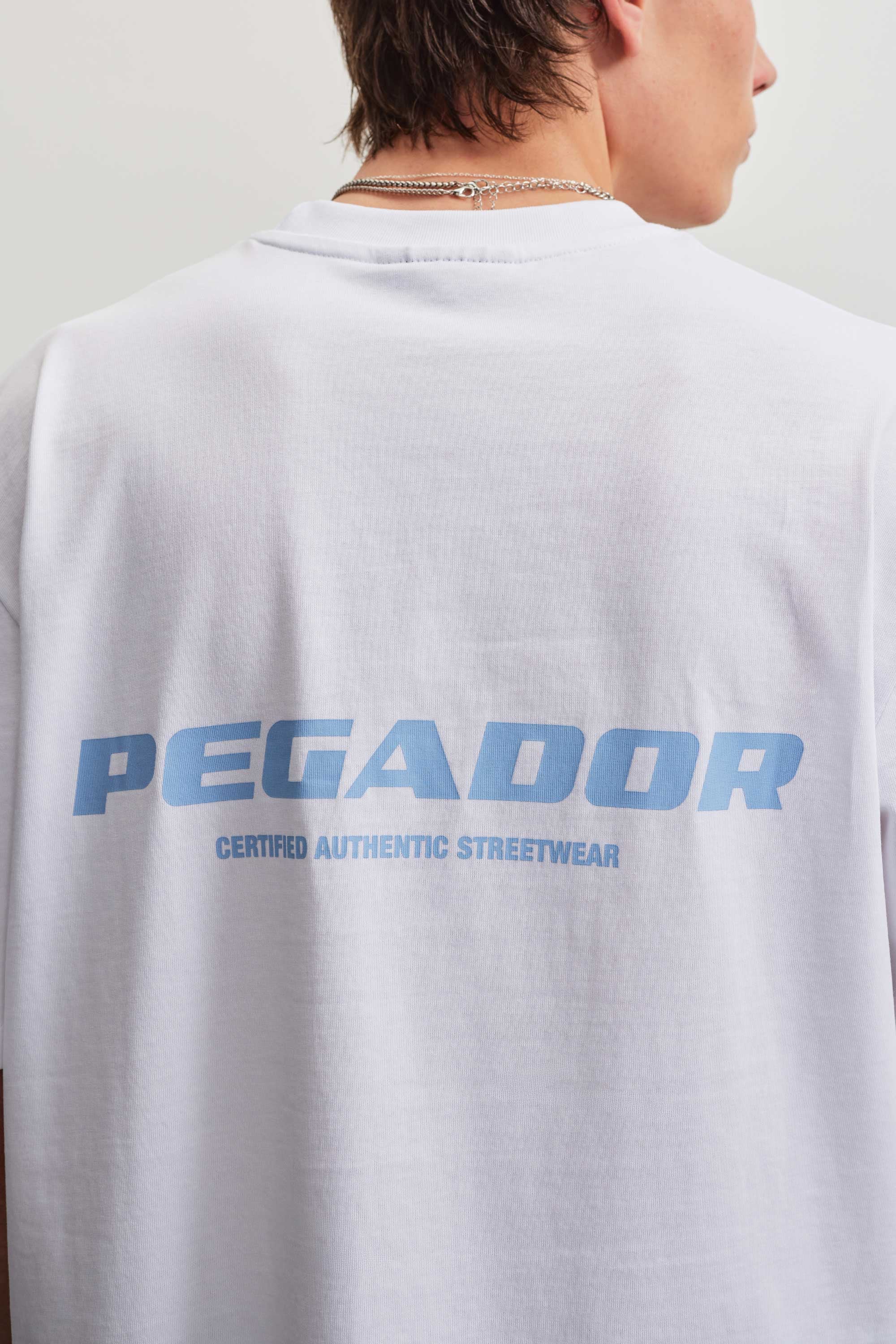 PEGADOR Shirt à col rond »COLNE LOGO OVERSIZED TEE« Baumwolle, oversize