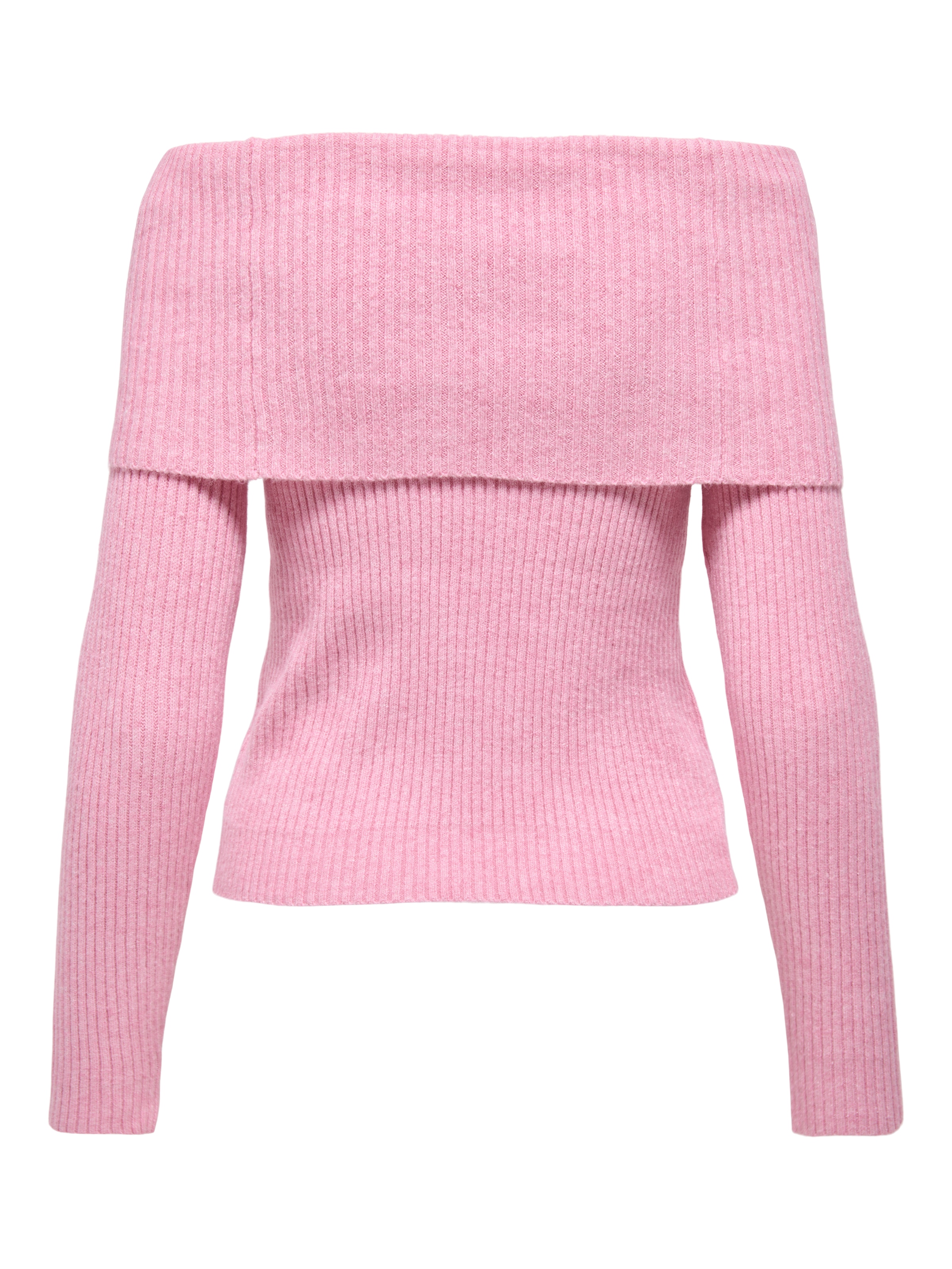 ONLY Pull en tricot »ONLKATIA LIFE LS OFF SHOULDER KNT NOOS« mélange viscose, coupe régulière