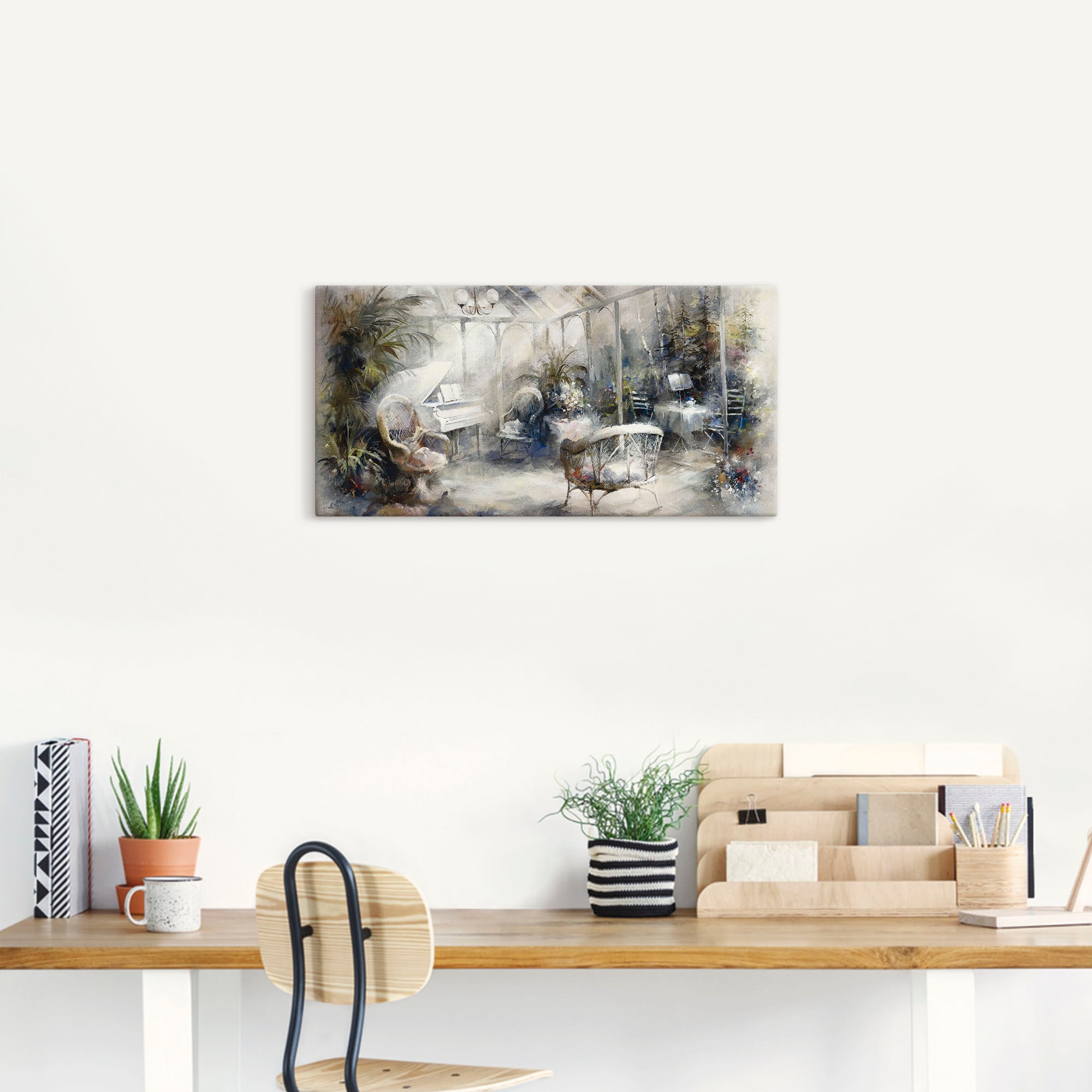 Artland Leinwandbild »Inspiration« Innenarchitektur 1 Stk. tlg. auf Holzrahmen gespannt