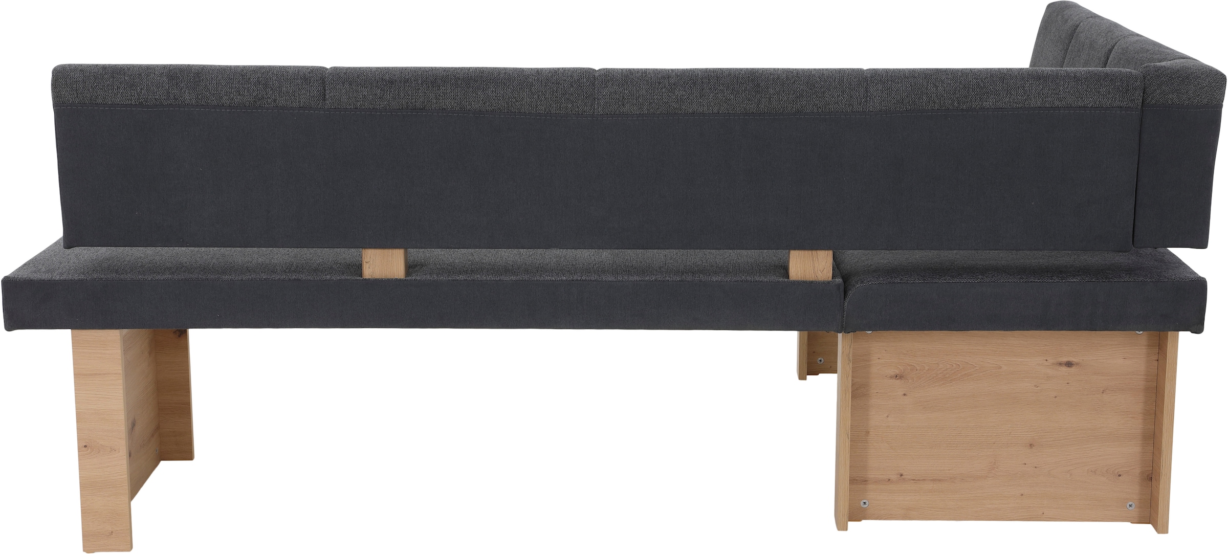 HELA Essgruppe »ODER« 4 Stk. tlg. Säulentisch 138x80 cm, rechts-links montierbar, Stuhl 140 kg belastbar