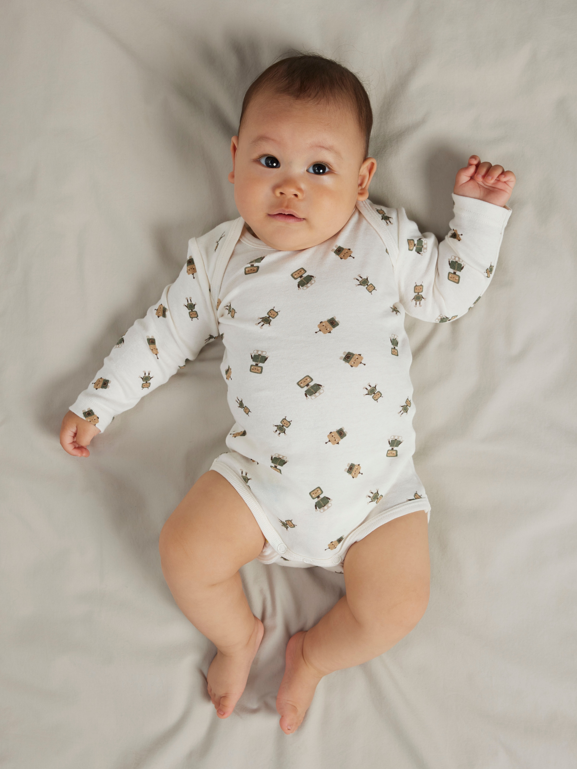 Name It Schlafoverall »NBMBODY 3P LS ROBOT NOOS« Packung, 3 Stk. tlg.