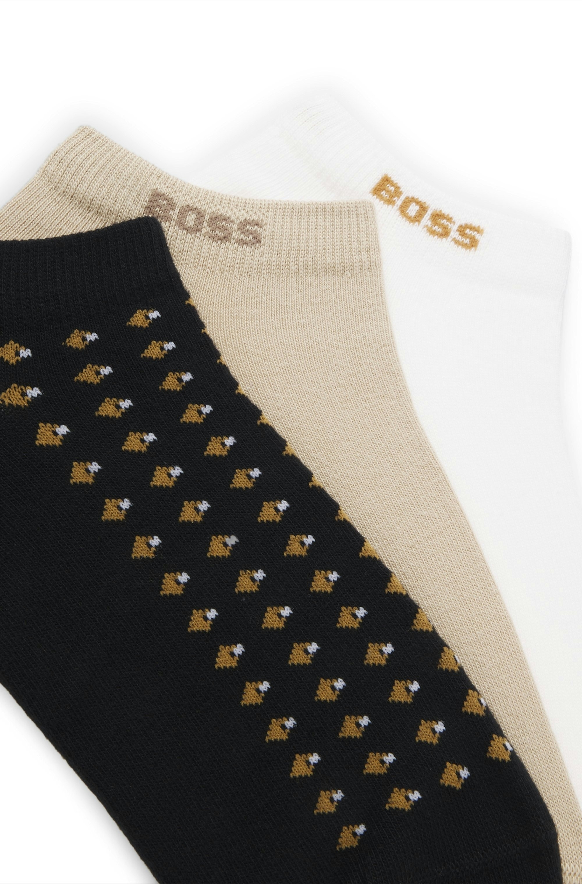 BOSS Chaussettes de baskets »3P AS Minipattern CC« 3 Couple tlg.