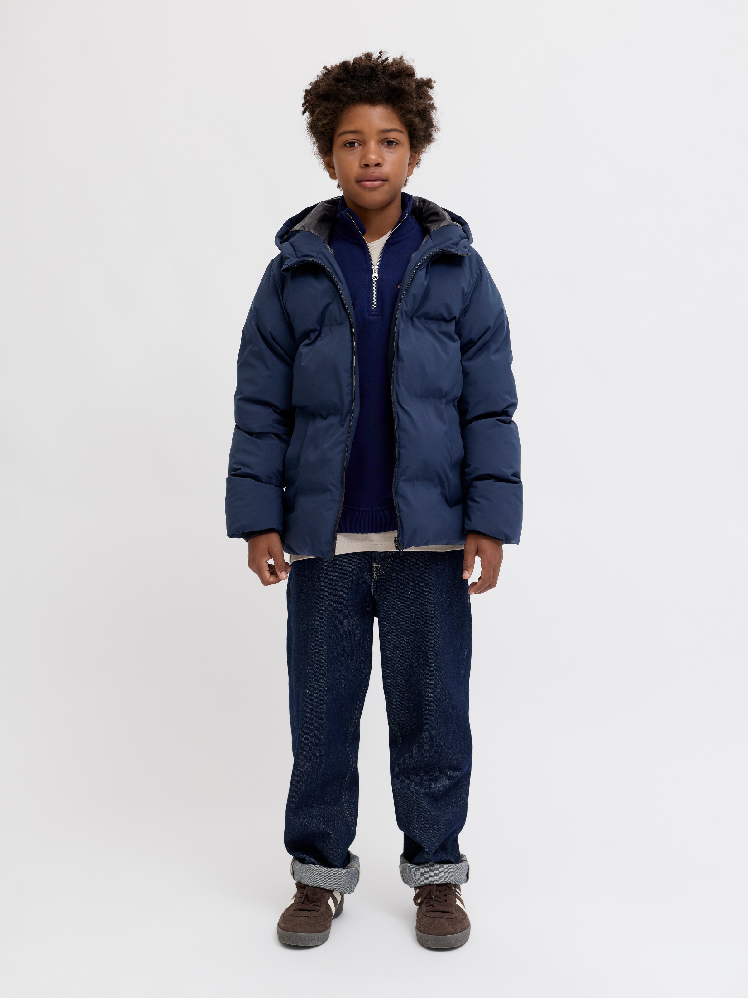 Jack & Jones Junior Veste matelassée »JJKAITO PUFFER JACKET LN JNR« avec capuche