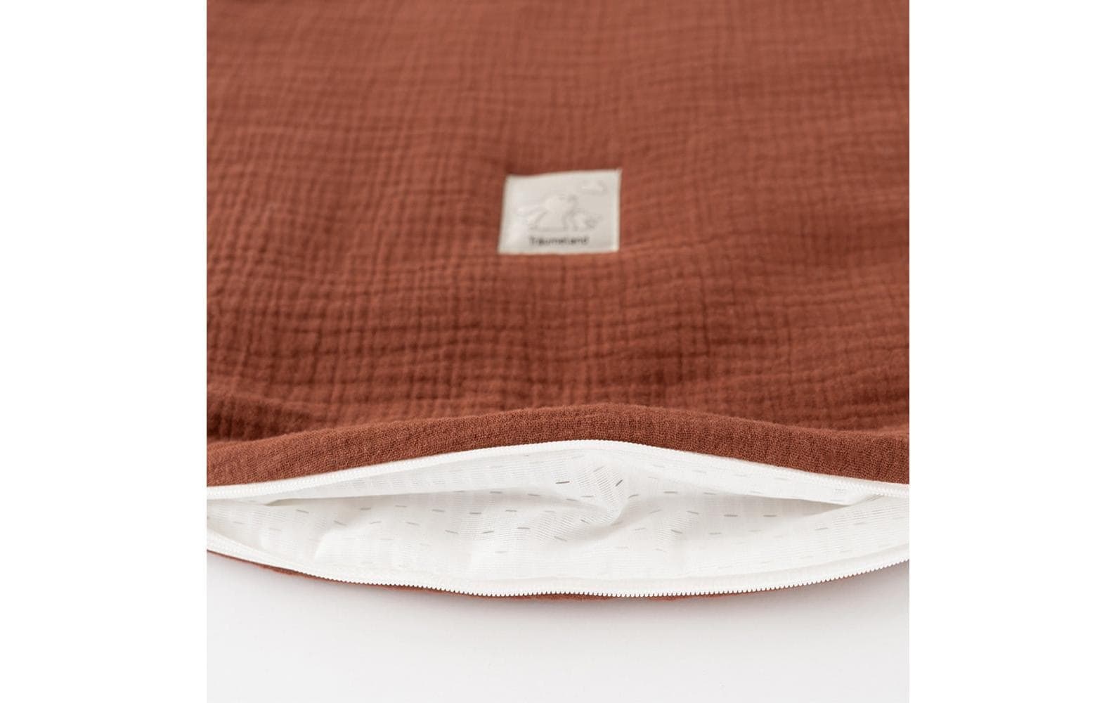 Träumeland Schlafsack »Musselin Terrakotta Grösse 80/86«