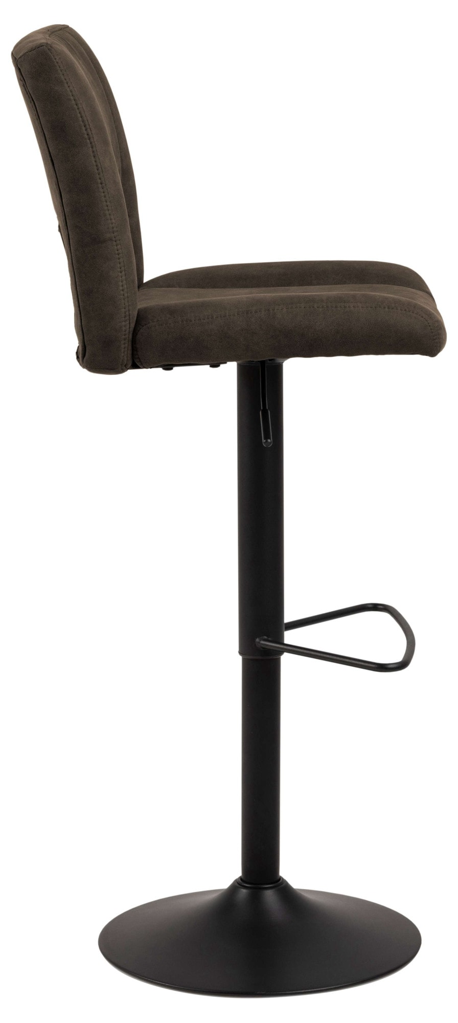 ACTONA GROUP Tabouret de bar »Sylvia Barstuhl, Höhenverstellbar,« pied trompette, vérin à gaz, pivotant, coutures verticales, lot de 2