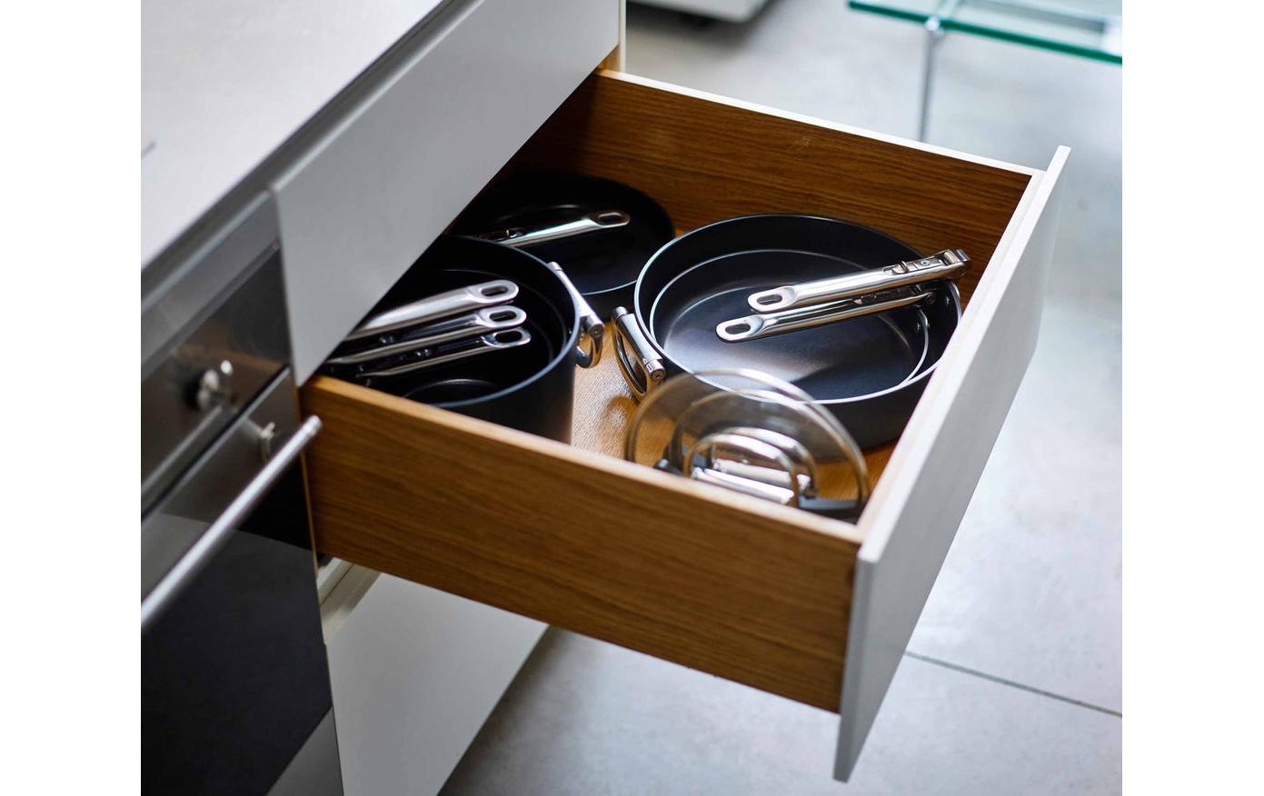 Joseph Joseph Pfannen-Set »2-teilig, Ø 24+28 cm« Edelstahl;Gas;Glaskeramik-Kochfeld;Induktion 2 Stk. tlg.