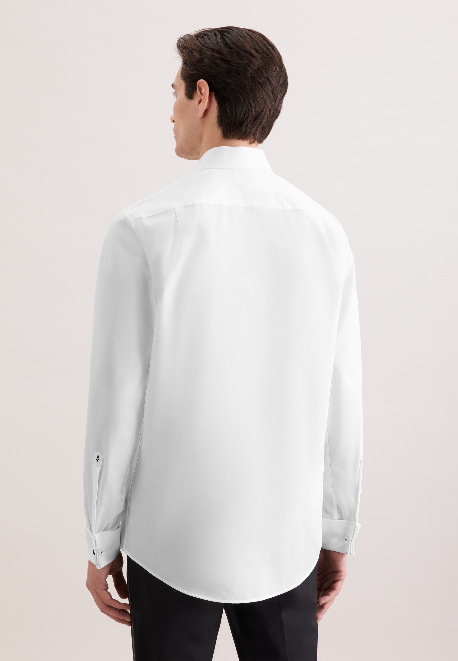 seidensticker Chemise de smoking »Schwarze Rose« Gala Uni