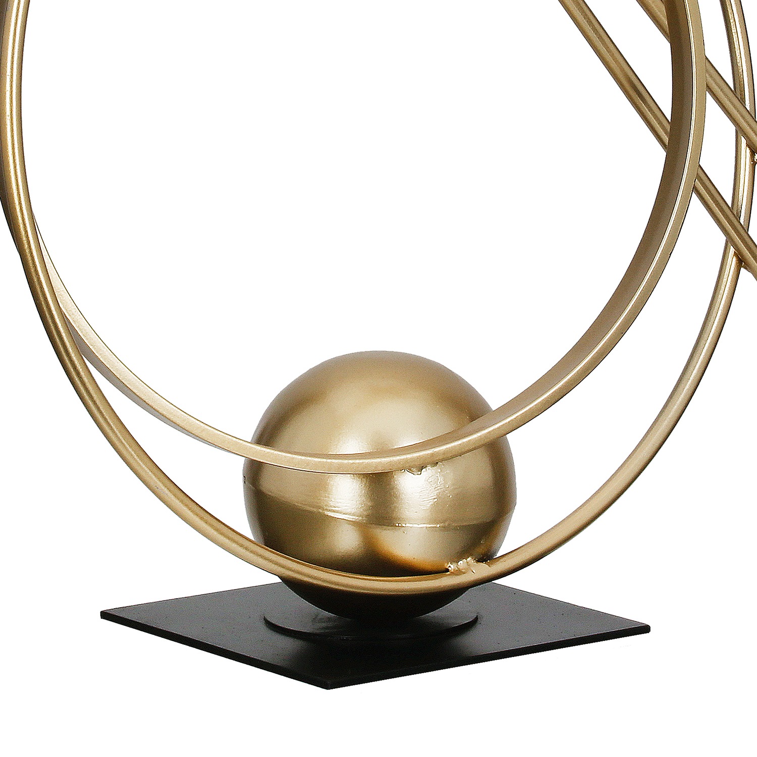 Casablanca by Gilde Dekoobjekt »Skulptur Abstracto goldfarben H. 45,5 cm«