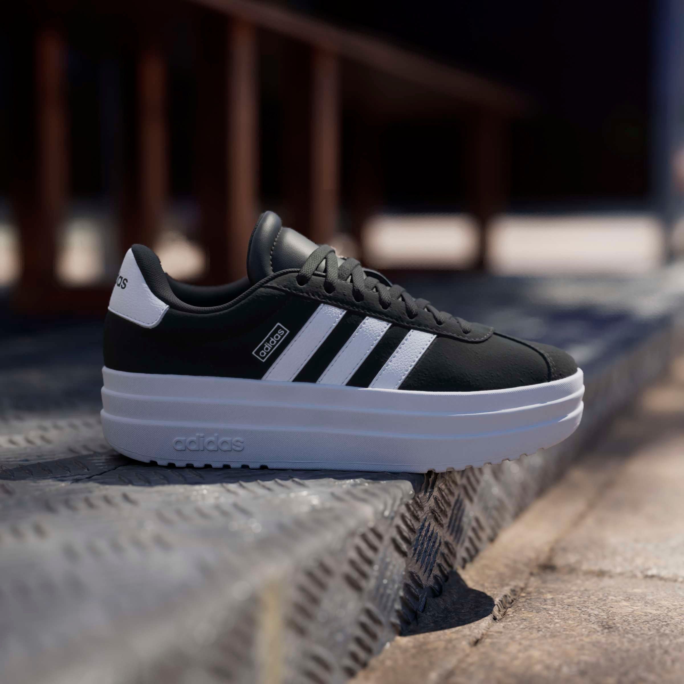 adidas Sportswear Plateausneaker »VL COURT BOLD«  inspiriert vom Design des adidas gazelle bold