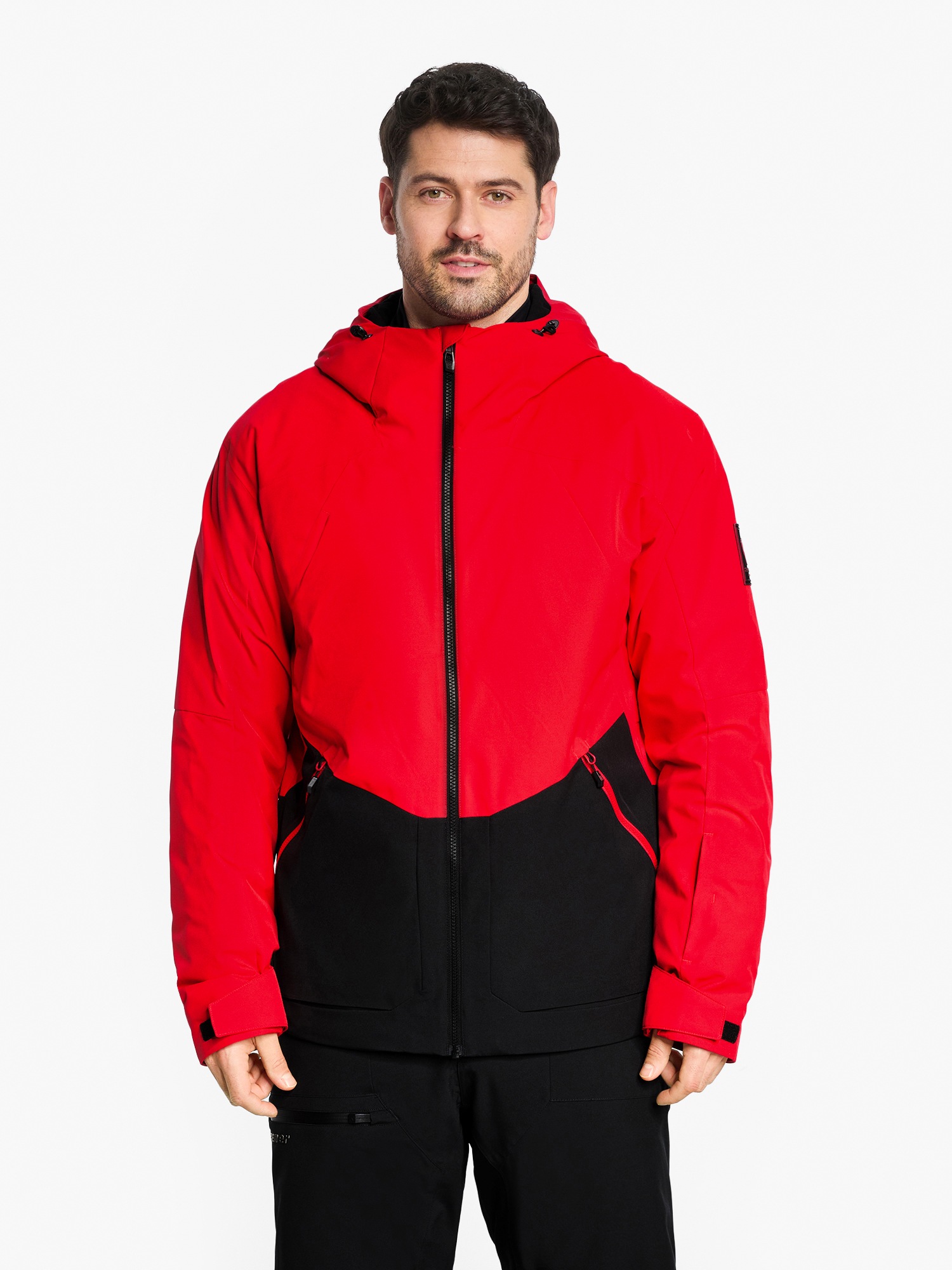 Ziener Skijacke »TOBIN-Z AQUASHIELD® HERREN« wasserdicht, winddicht, atmungsaktiv, elastisch, Kapuze