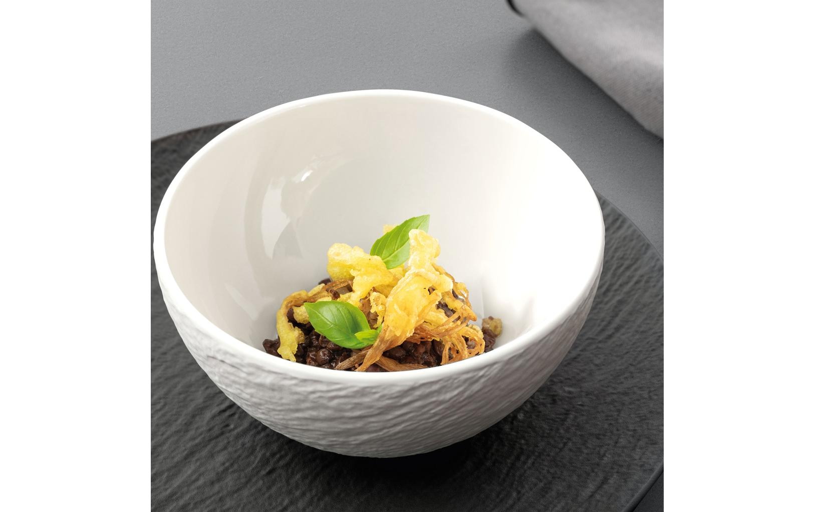 Villeroy & Boch Müslischale »Manufacture Ice 4 Stück« aus Porzellan