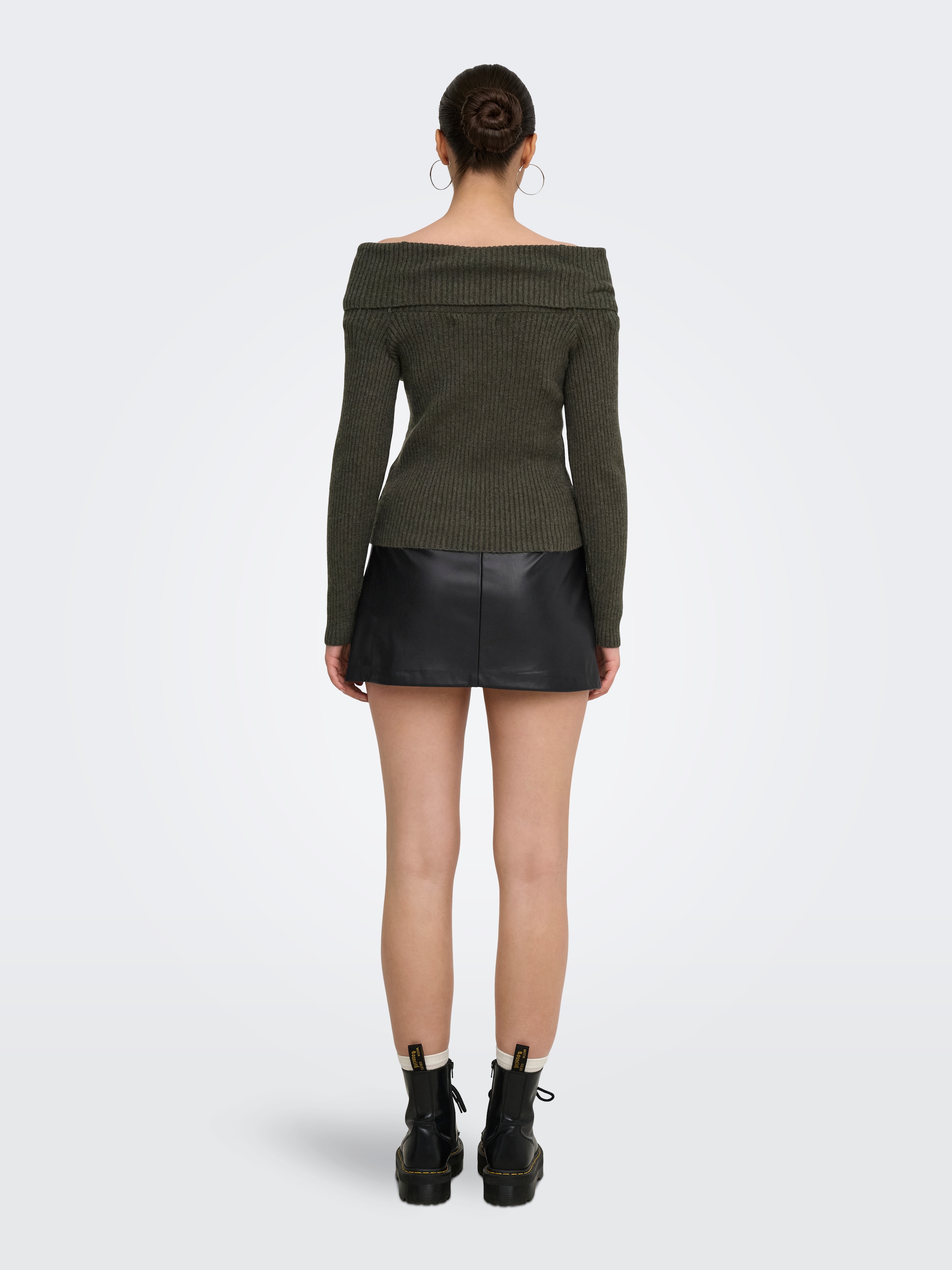 ONLY Jupe en similicuir »ONLSTORY HW FAUX LEA SKIRT CC PNT« similicuir