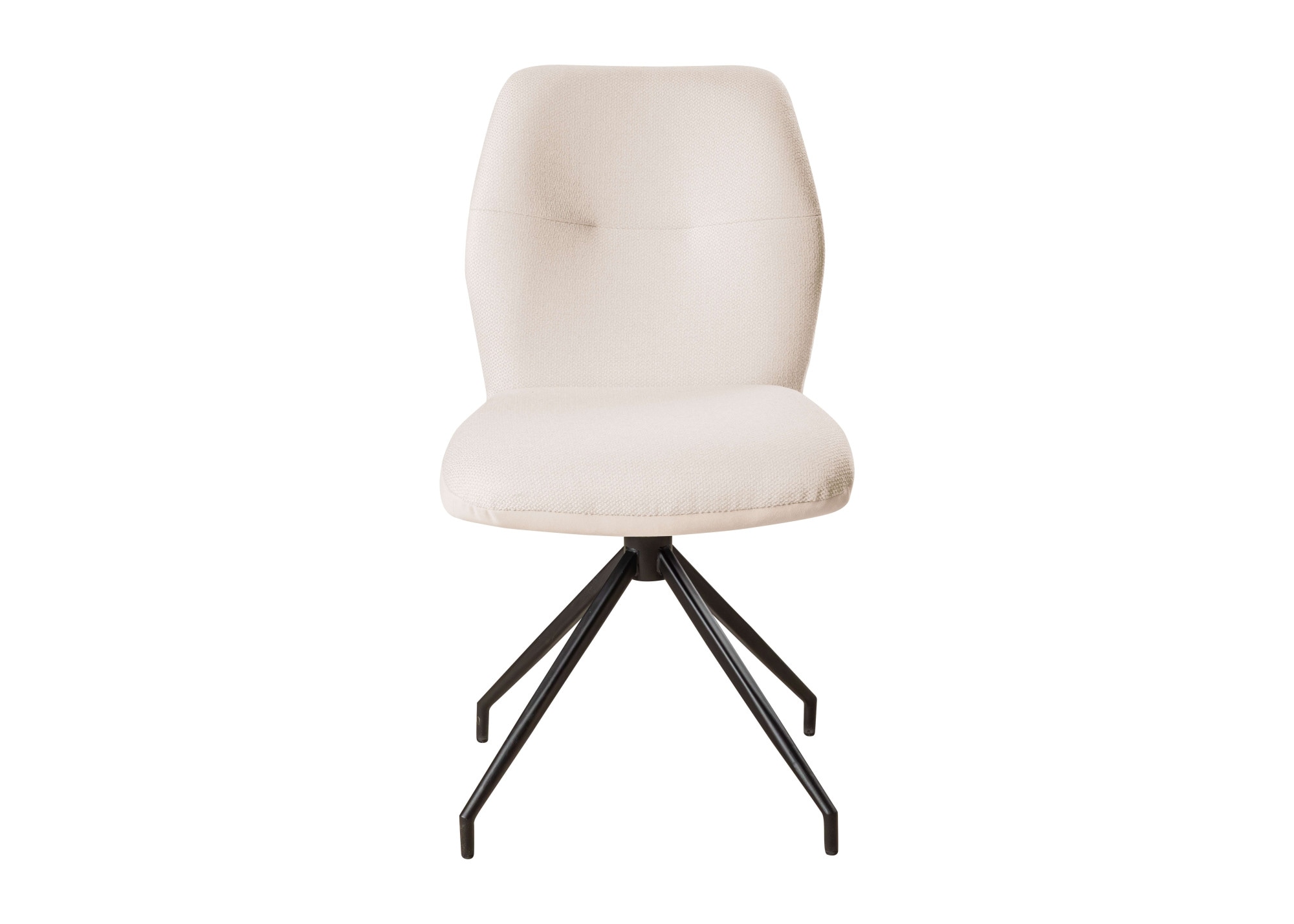 GOODproduct Drehstuhl »Bruna Esszimmerstuhl,Polsterstuhl, Küchenstuhl, 4-Fussstuhl« () 360° drehbar, mit automatischer Rückstellung, 2-Stoff-Design