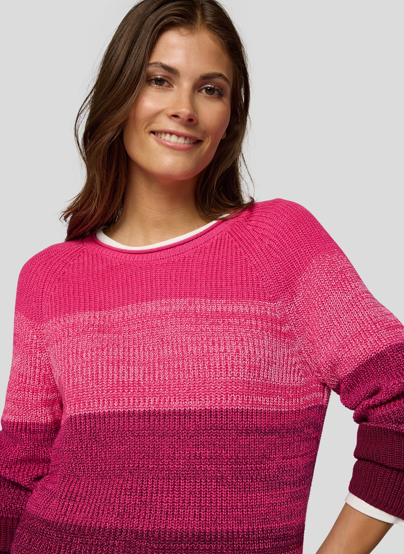 Rabe Pull en tricot mit Colorblocking