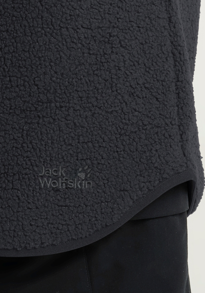 Jack Wolfskin Funktionsmantel »HIGH CURL COAT W« Fleecemantel, warm & winddicht