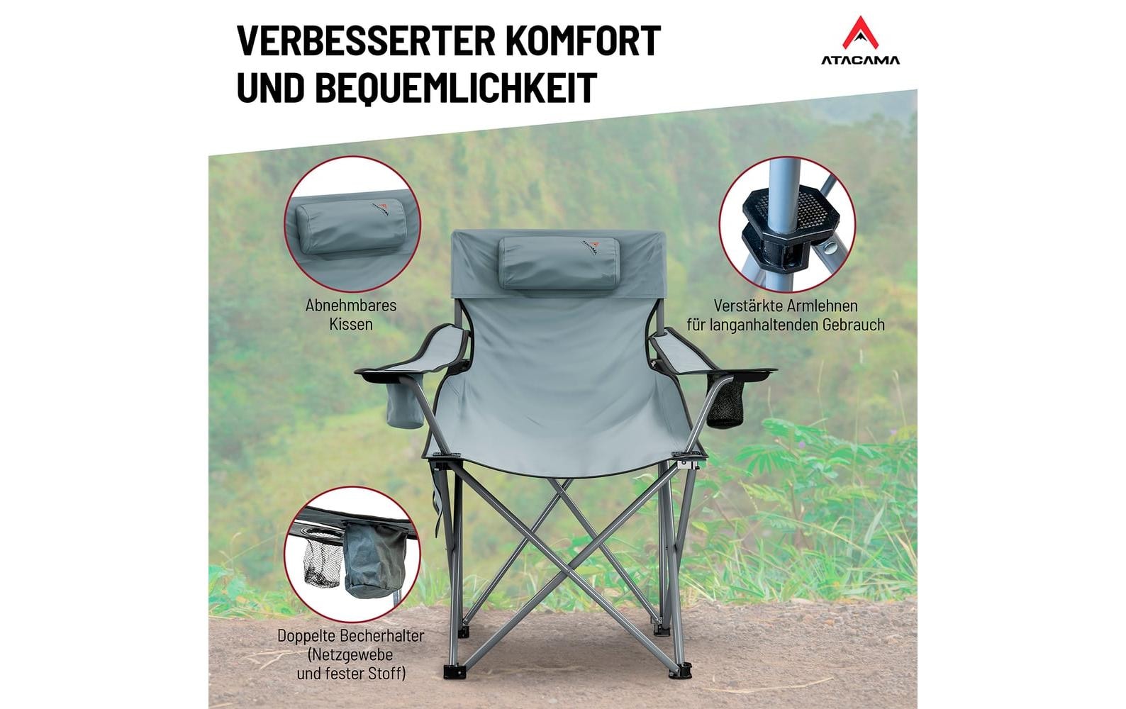   Campingstuhl »Atacama Angelstuhl faltbar« ()