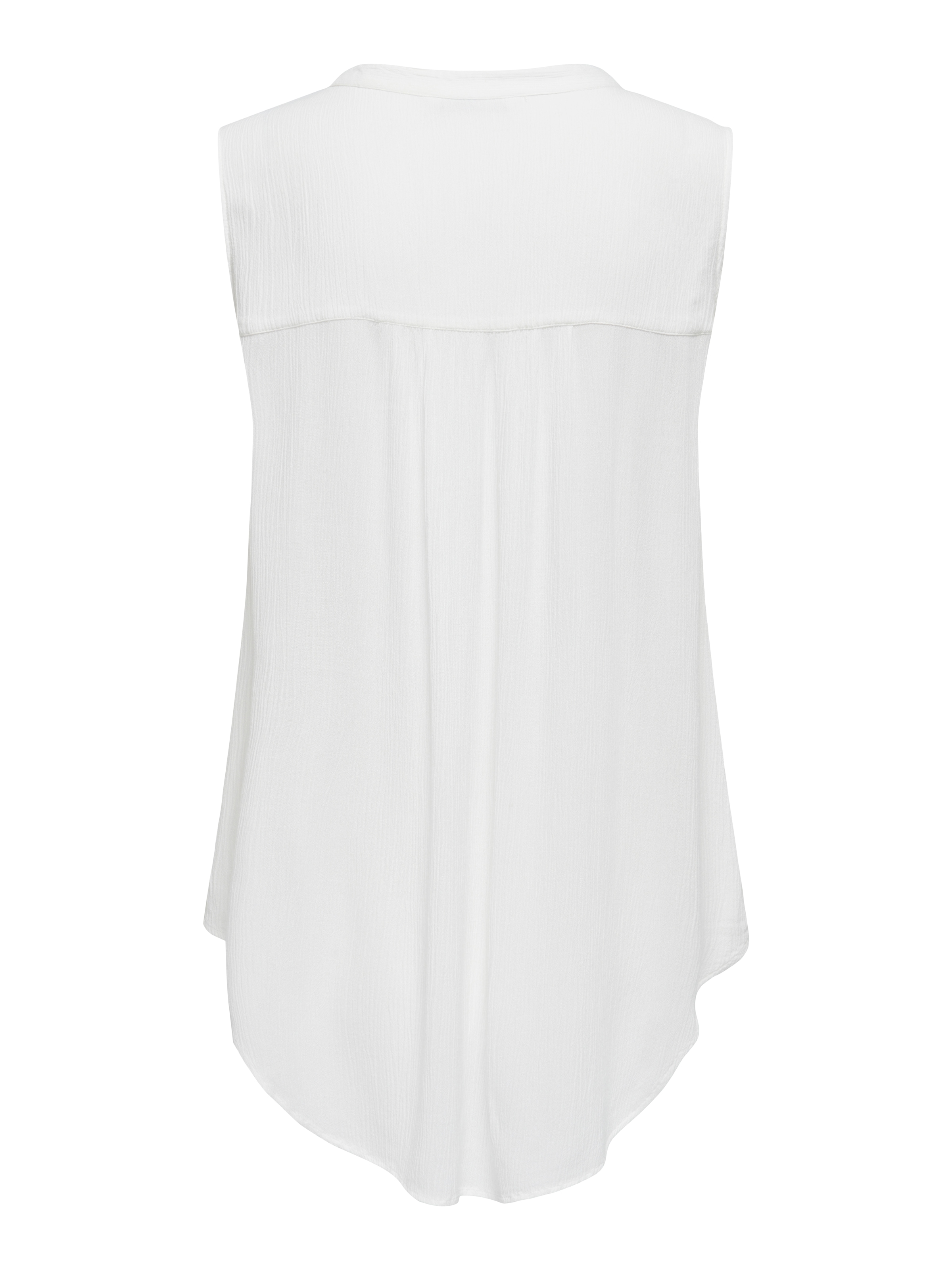 ONLY Top chemisier »ONLJETTE – Blusentop mit V-Ausschnitt und Knopfleiste« coupe régulière, tendance, tissé, viscose, col en V