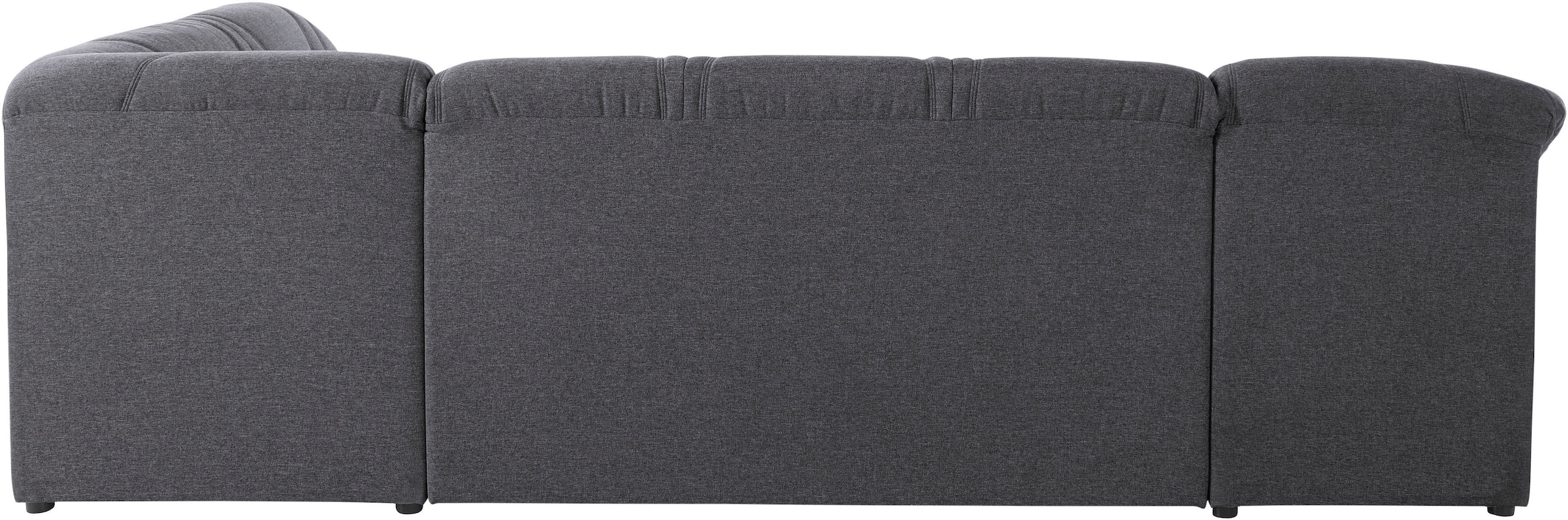 DOMO collection Wohnlandschaft »Sarafina, zeitlos und komfortabel, optional mit Federkern, U-Form« wahlweise mit Bettfunktion