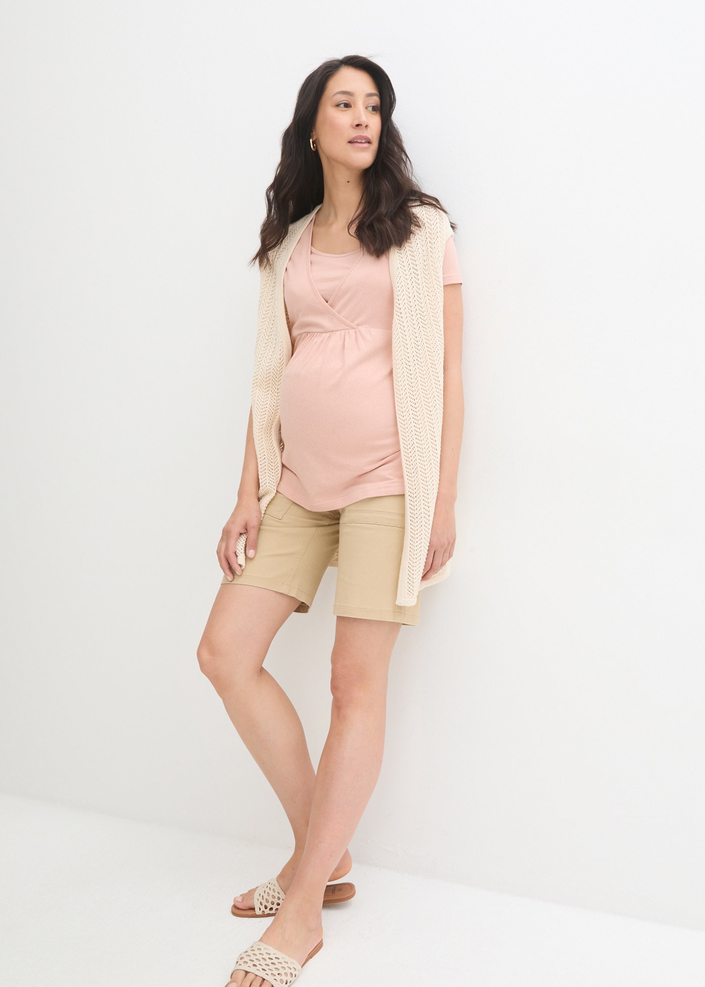 bonprix T-shirt d'allaitement »2-in-1 Umstands- und Stillshirts (2er Pack?)«, 2 cuis 2-in-1 Umstands- und Stillshirts (2er Pack?)
