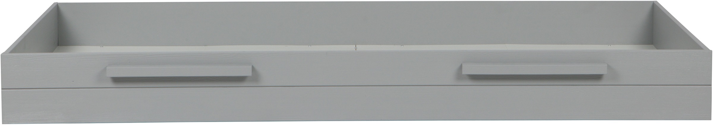 WOOOD Bettschubkasten »Dennis mit gebürstetem FSC® Massivkiefer B 198 x T 91 x H 21 cm« Als Stauraum- oder Gästebettschublade nutzbar, Schutzlack Pfleiglicht