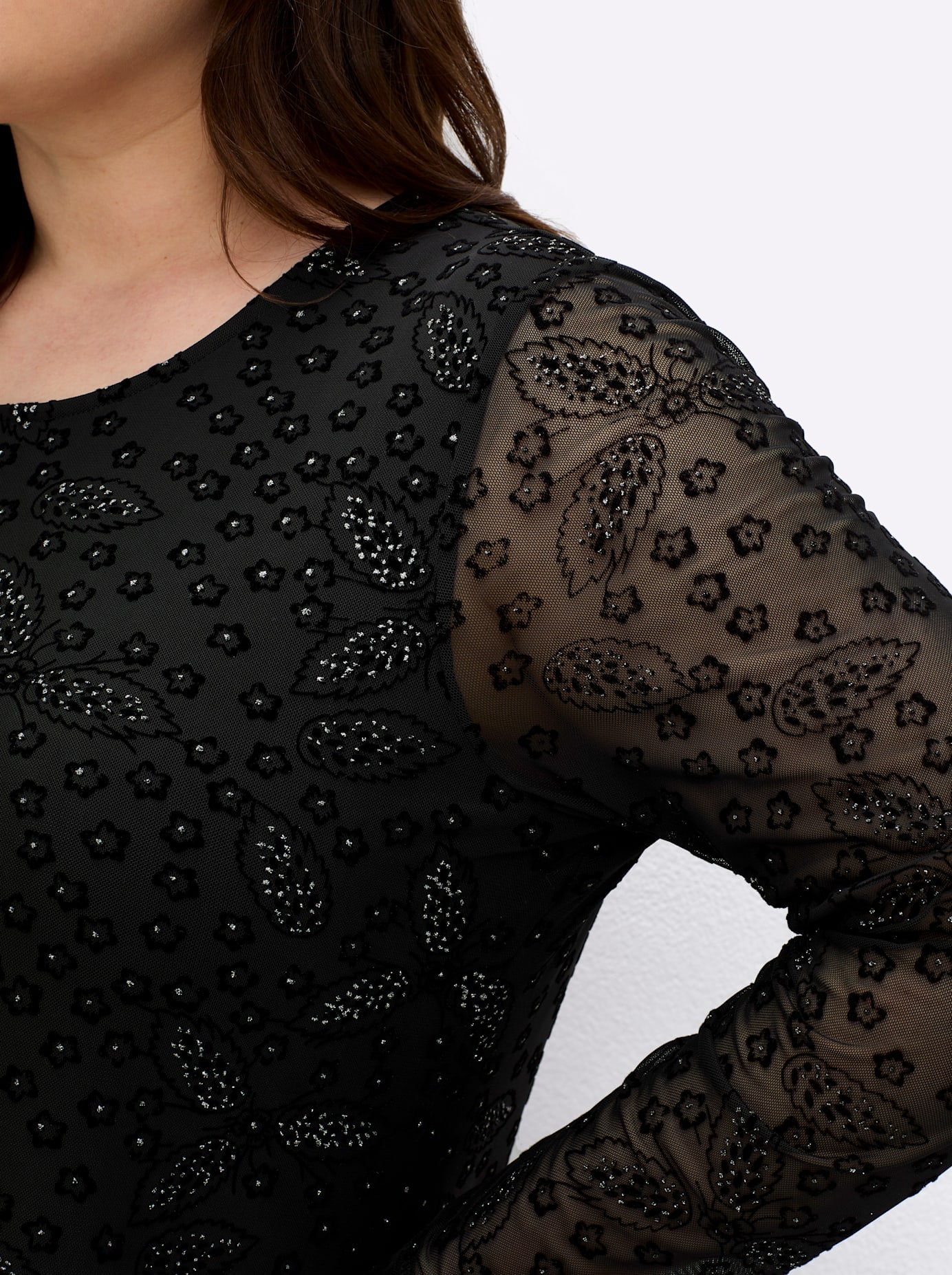 sheego by Joe Browns Langarmshirt »Shirt« 1 Stk.