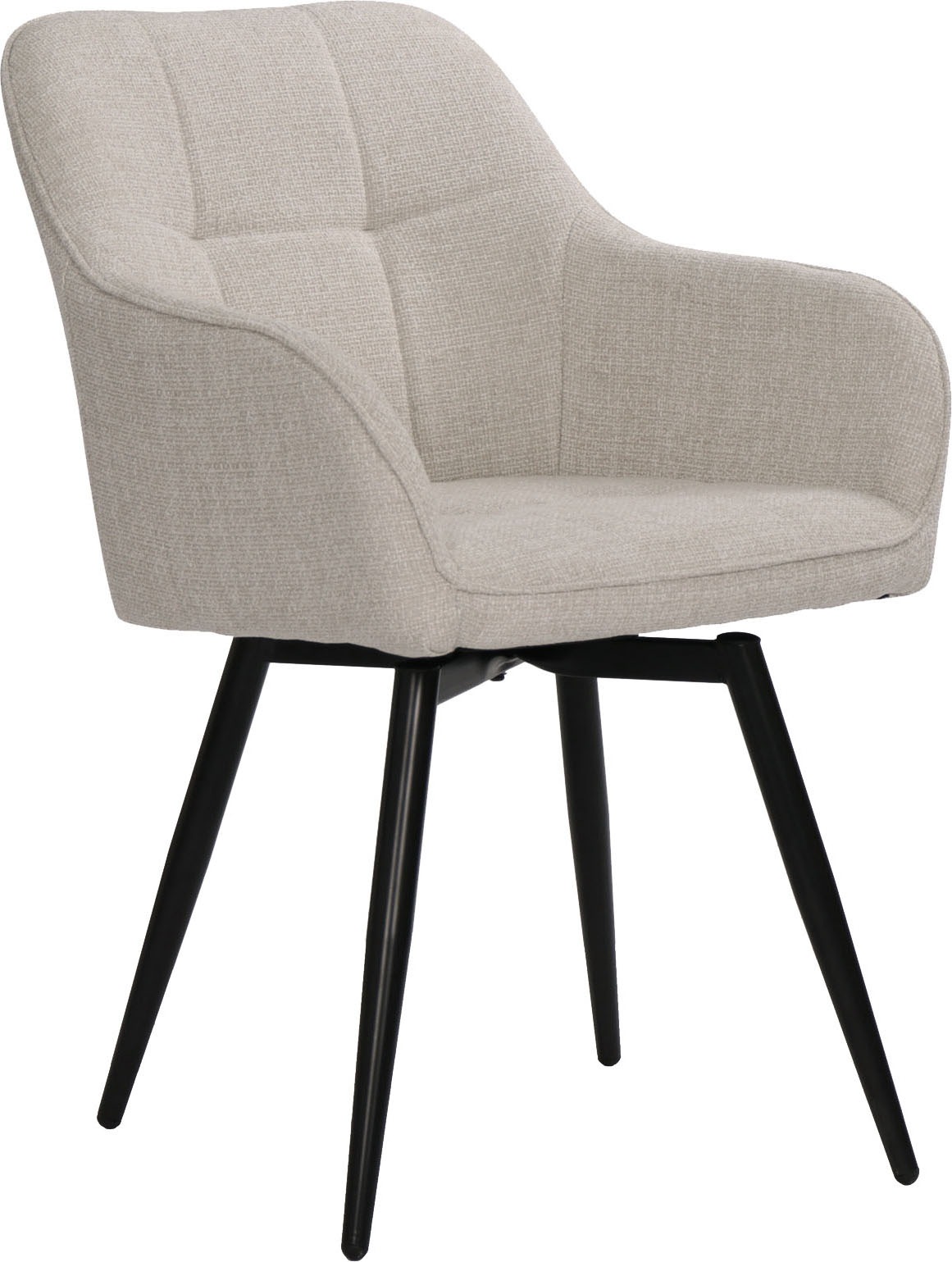 SIT Drehstuhl »Havanna 2er-Set mit 360° Drehfunktion & Strukturstoff« (Set) 2 Stk.mit 360° Drehfunktion