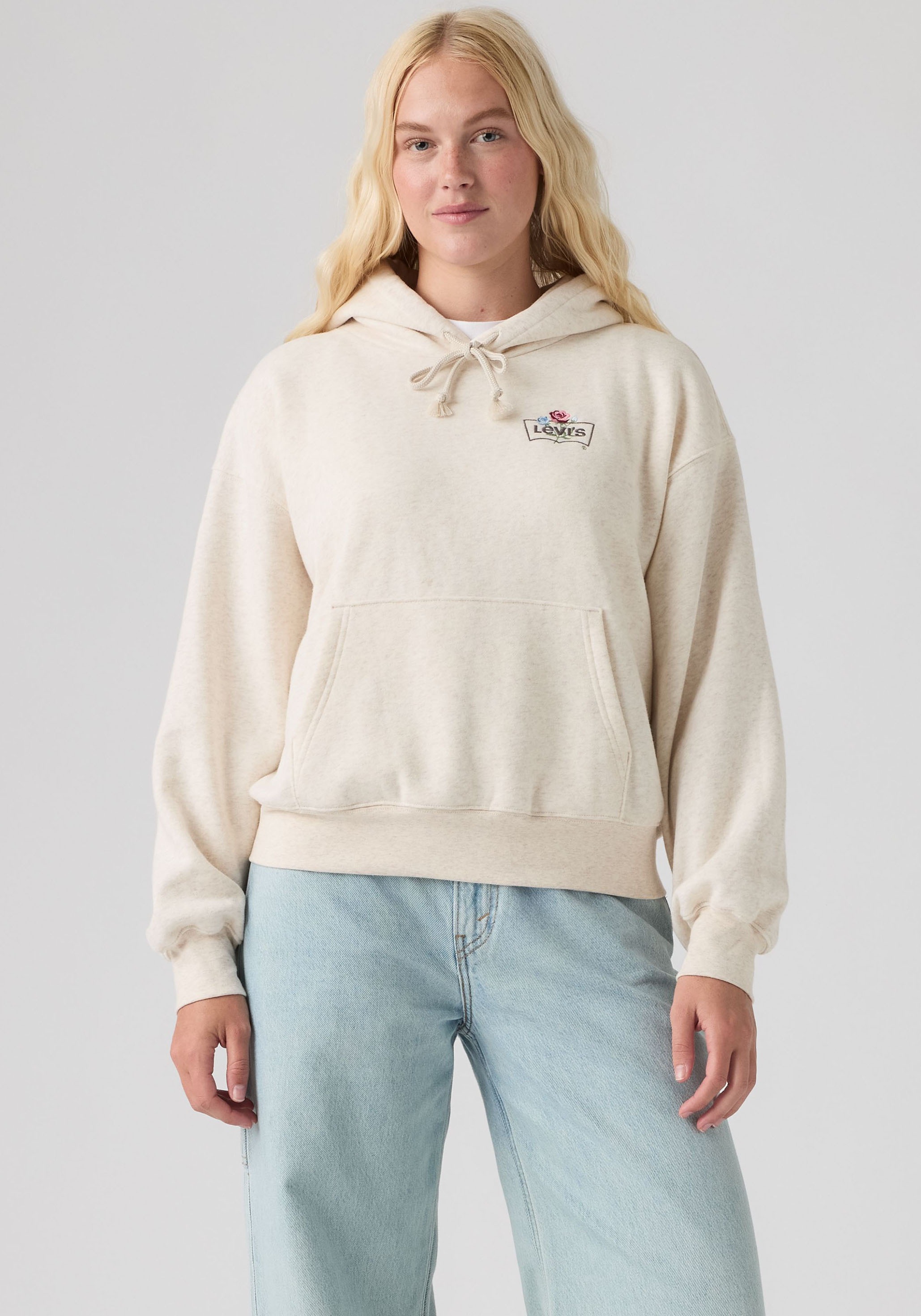 Levi's® Hoodie »GR EVERYDAY HOODIE 2.0«, Couvrant la taille, coupe slim
