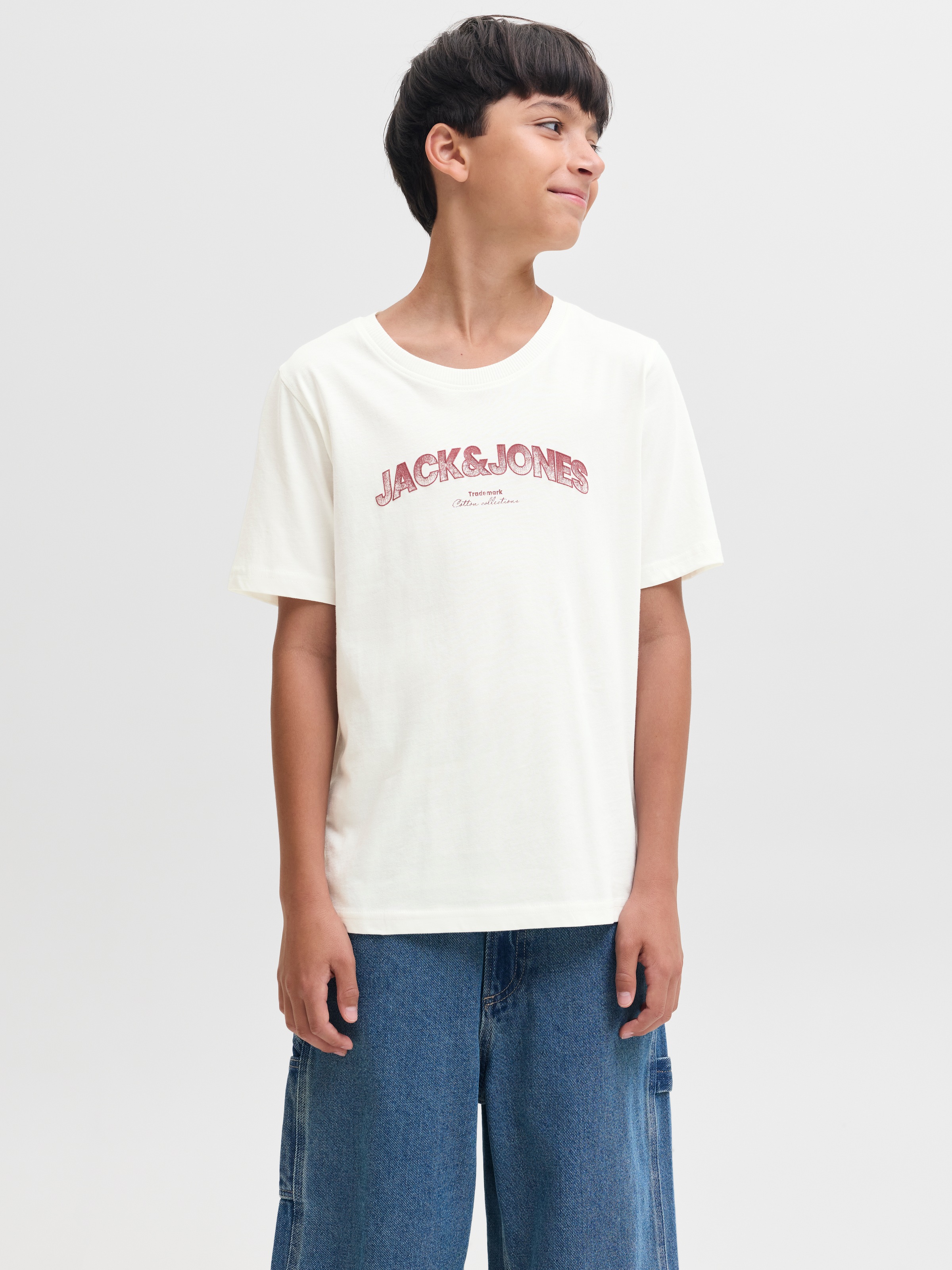 Jack & Jones Junior Rundhalsshirt »JJAVERY TEE SS CREW NECK 3PK MP JNR« Packung, 3 Baumwolle, regular fit