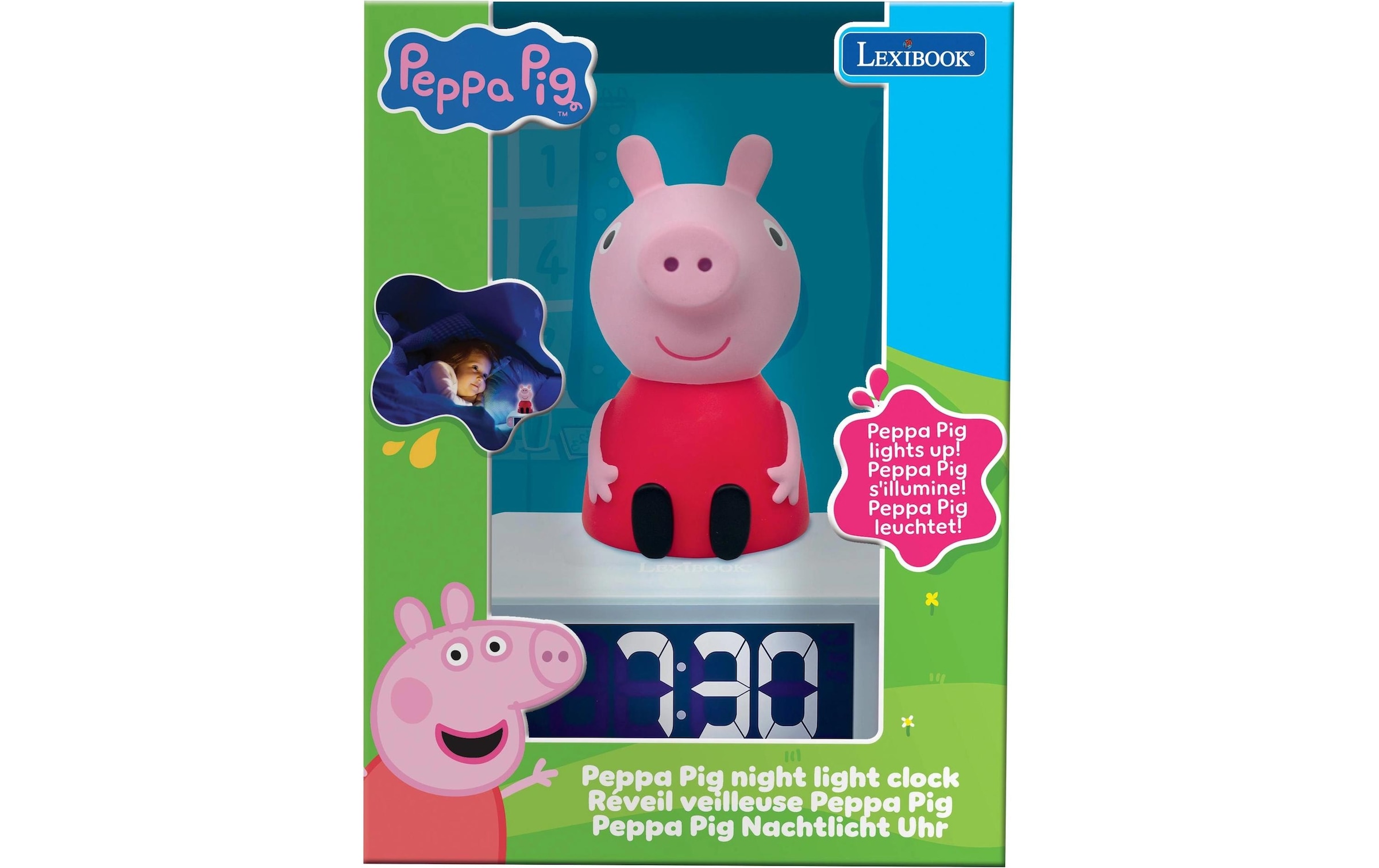 Lexibook® Réveil pour enfants »Peppa Pig Kinder-Wecker«